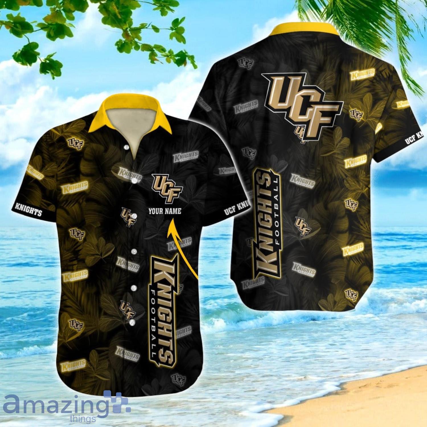 UCF Knights NCAA Custom Name And Number Gift For Dad