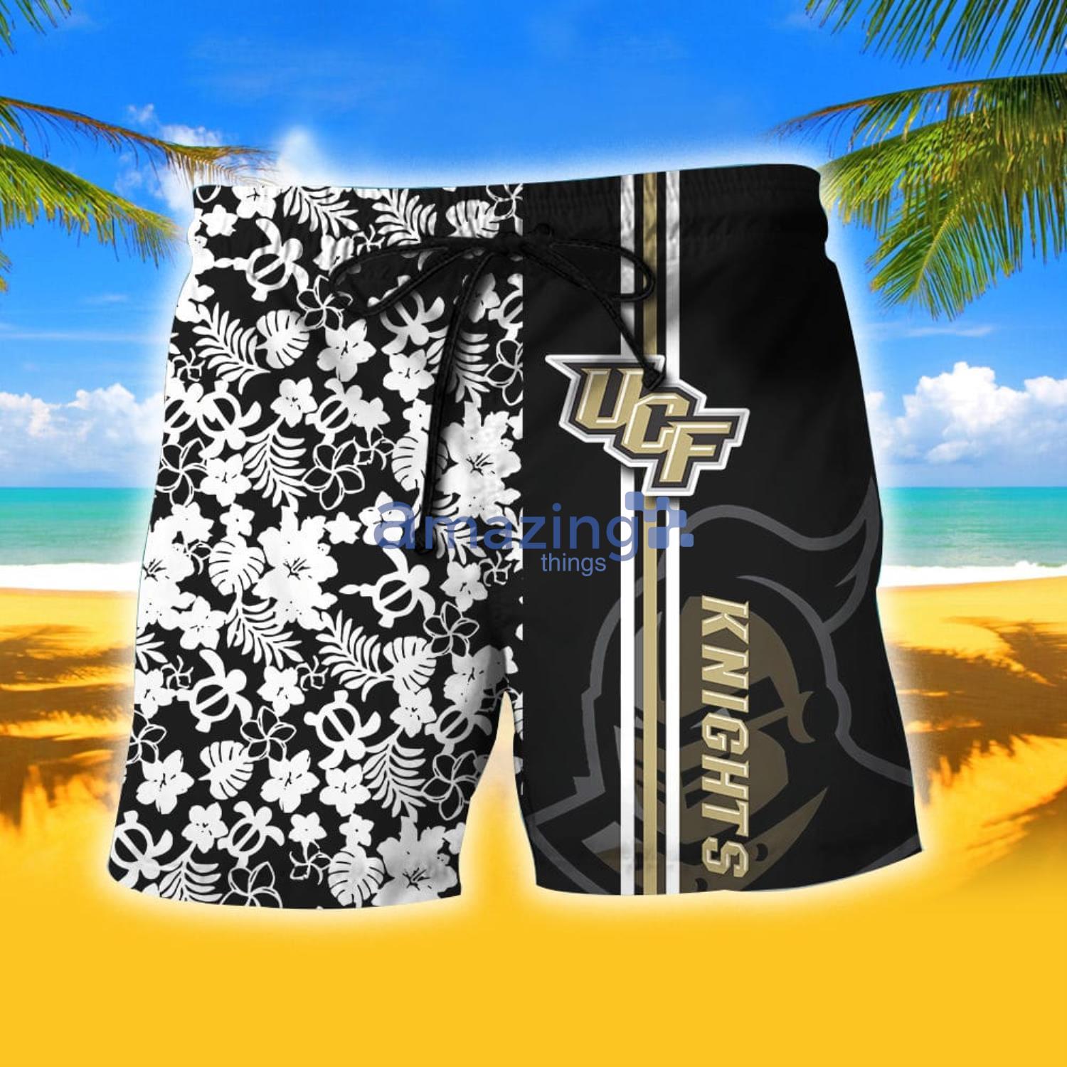 UCF Knights Tropical Aloha Combo Hawaiian Shirt And Shorts Gift For Summer image UCF Knights Tropical Aloha Combo Hawaiian Shirt And Shorts Gift For Summer Product Photo 2