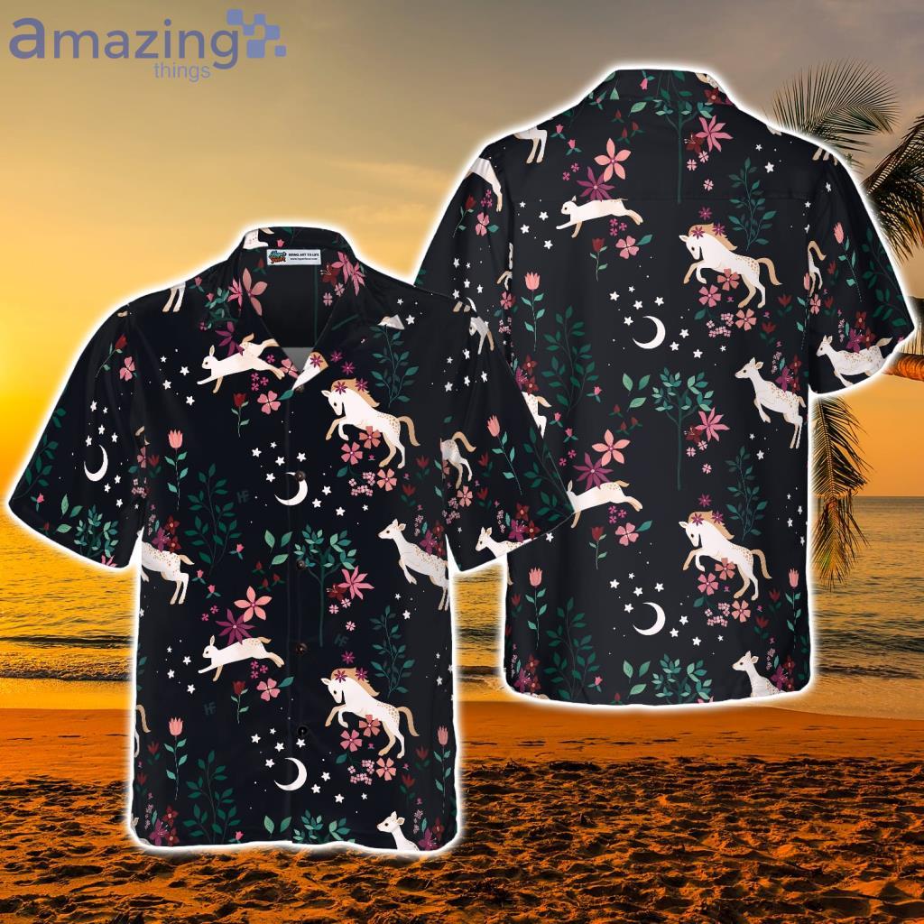 Unicorn Forest of the Magic Tropical Hawaiian Shirt - Unicorn Forest of the Magic Tropical Hawaiian Shirt Unicorn Forest of the Magic Tropical Hawaiian Shirt - Unicorn Forest of the Magic Tropical Hawaiian Shirt