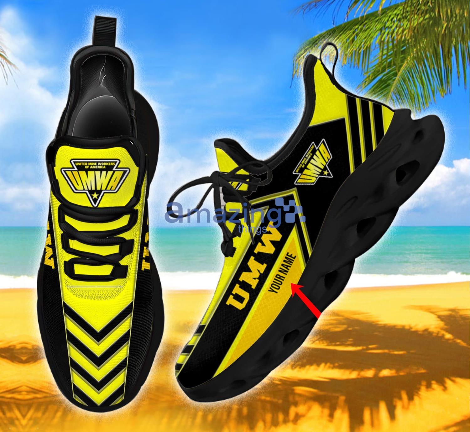 United Mine Workers Chunky Sneakers Max Soul Shoes For Men And Women Custom Name - united mine workers Sneaker Shoes XTHS783_1