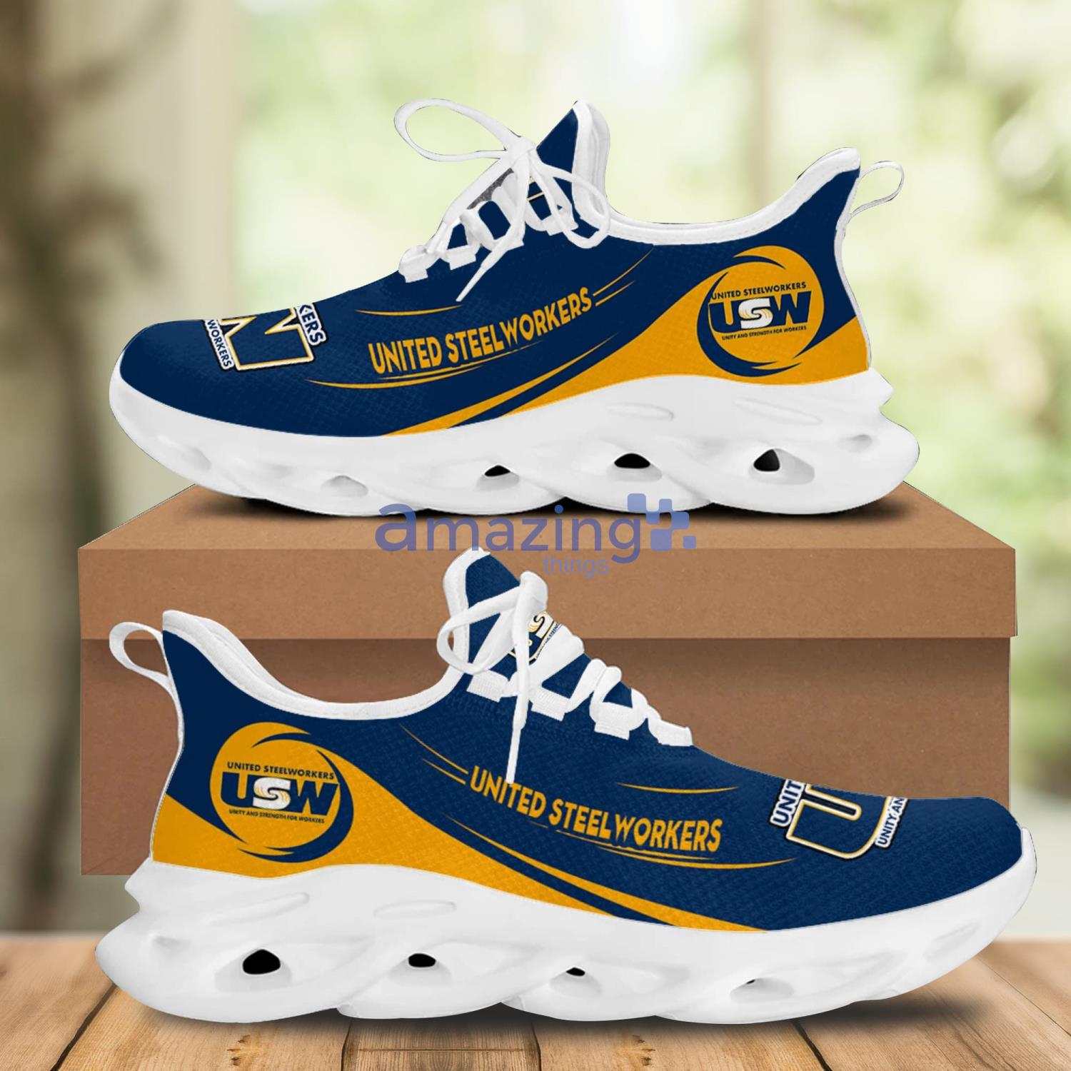 United Steelworkers Max Soul Shoes Running Sneakers image United Steelworkers Max Soul Shoes Running Sneakers Product Photo 2