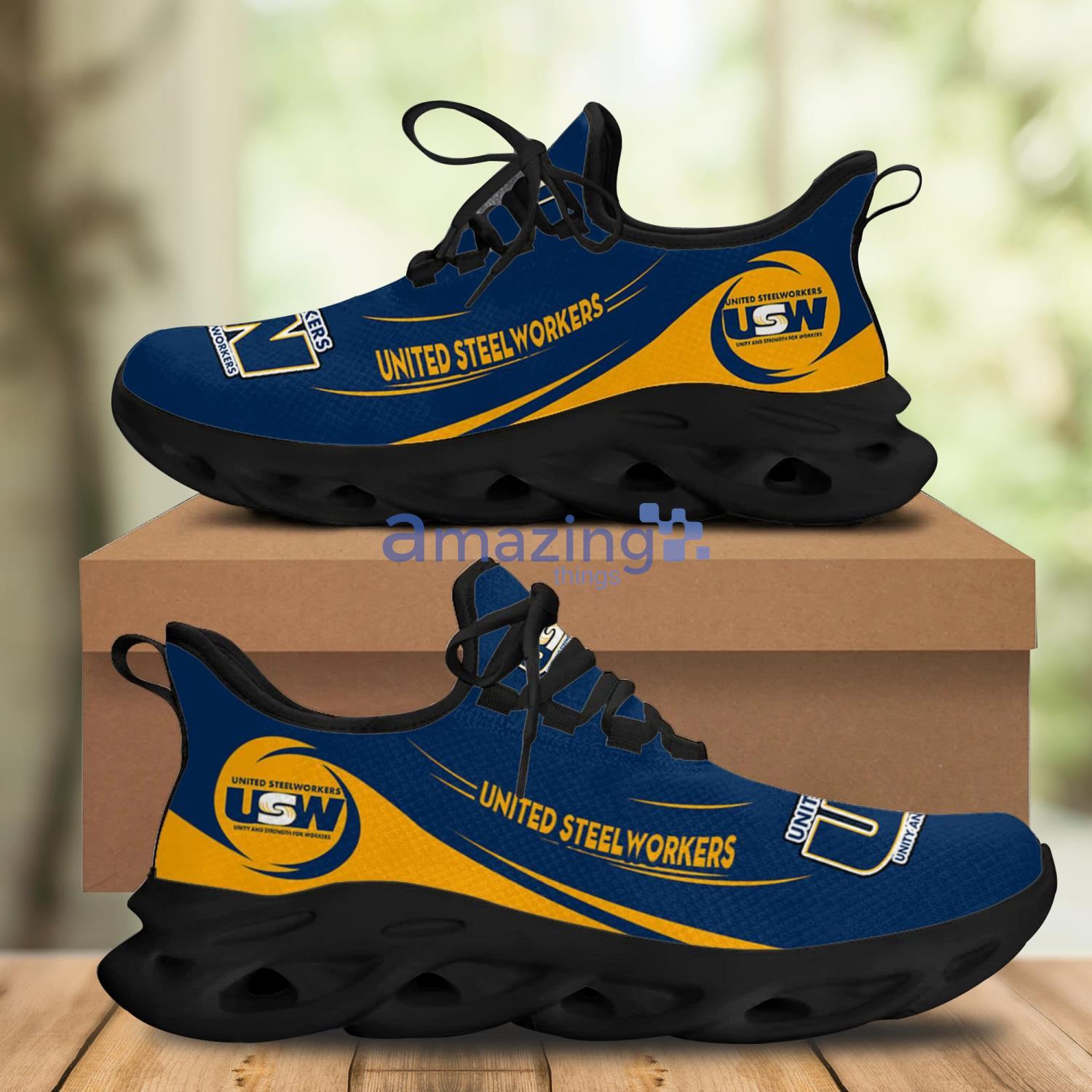 United Steelworkers Max Soul Shoes Running Sneakers Product Photo 1 United Steelworkers Max Soul Shoes Running Sneakers Product Photo 1