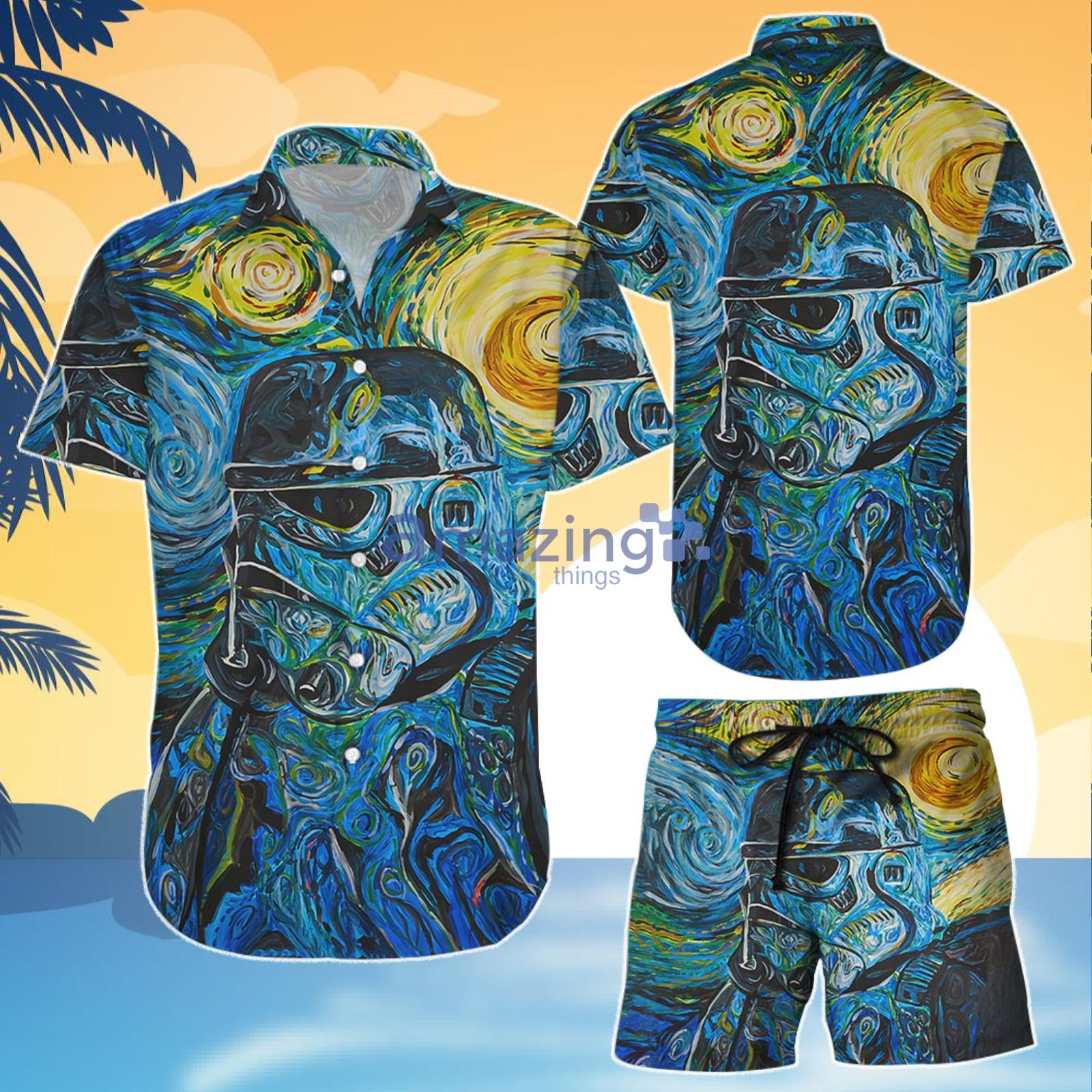 Vangook Combo Hawaiian Shirt And Shorts Gift For Summer Vacation Product Photo 1