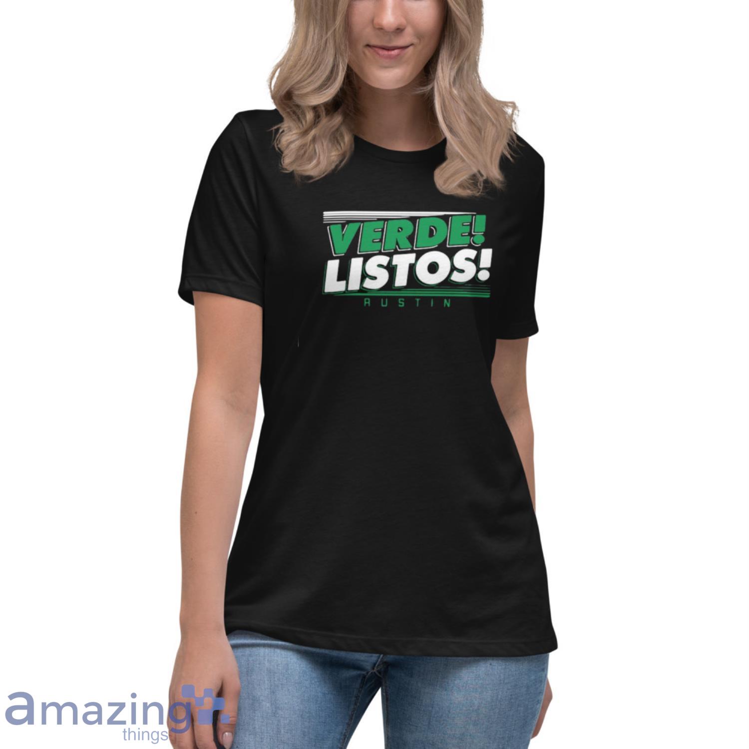 Verde listos rustin shirt image Verde listos rustin shirt - Womens Relaxed Short Sleeve Jersey Tee