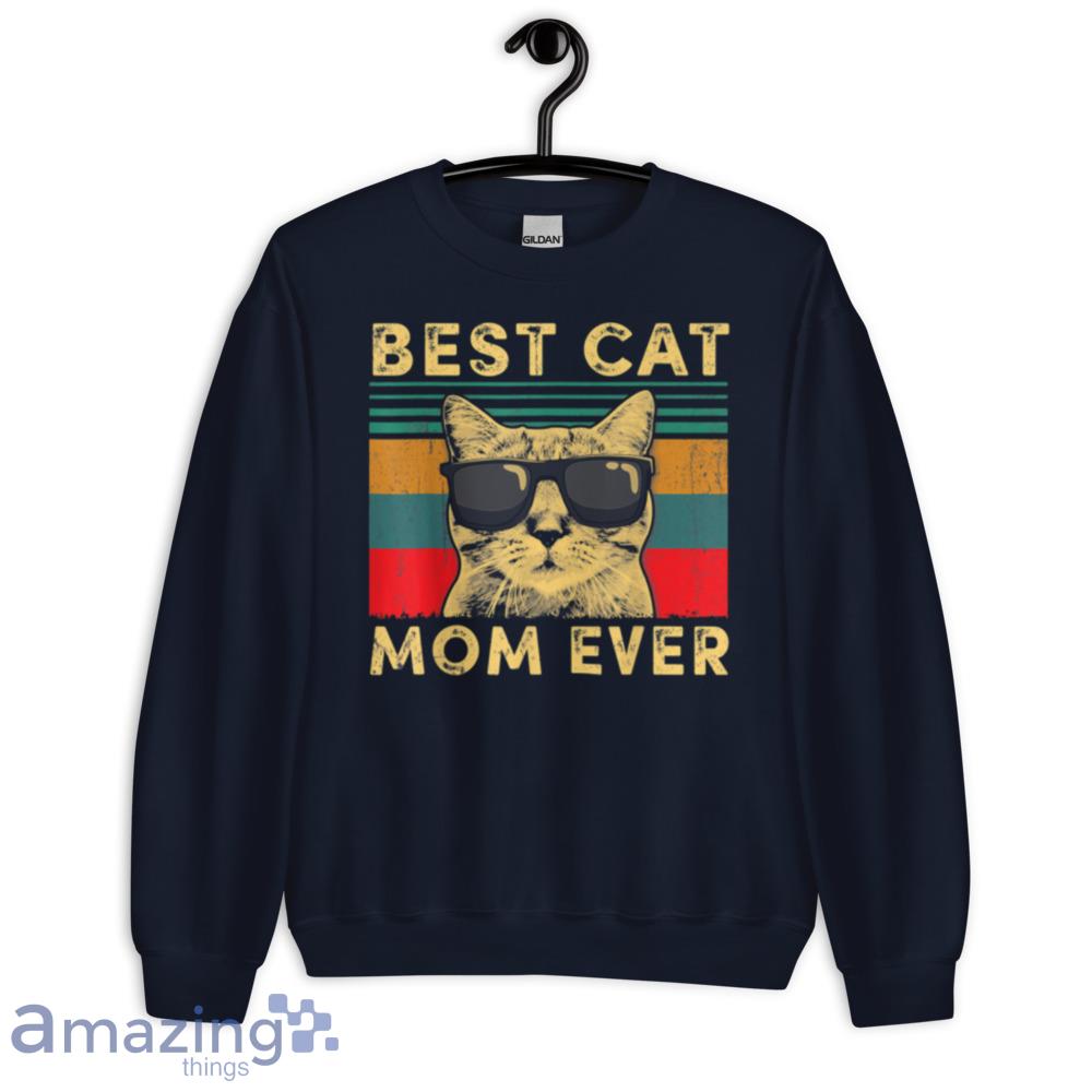 Vintage Best Cat Mom Ever Mother's Day Shirt For Cat Lover T Shirt image Vintage Best Cat Mom Ever Mother's Day Shirt For Cat Lover T Shirt