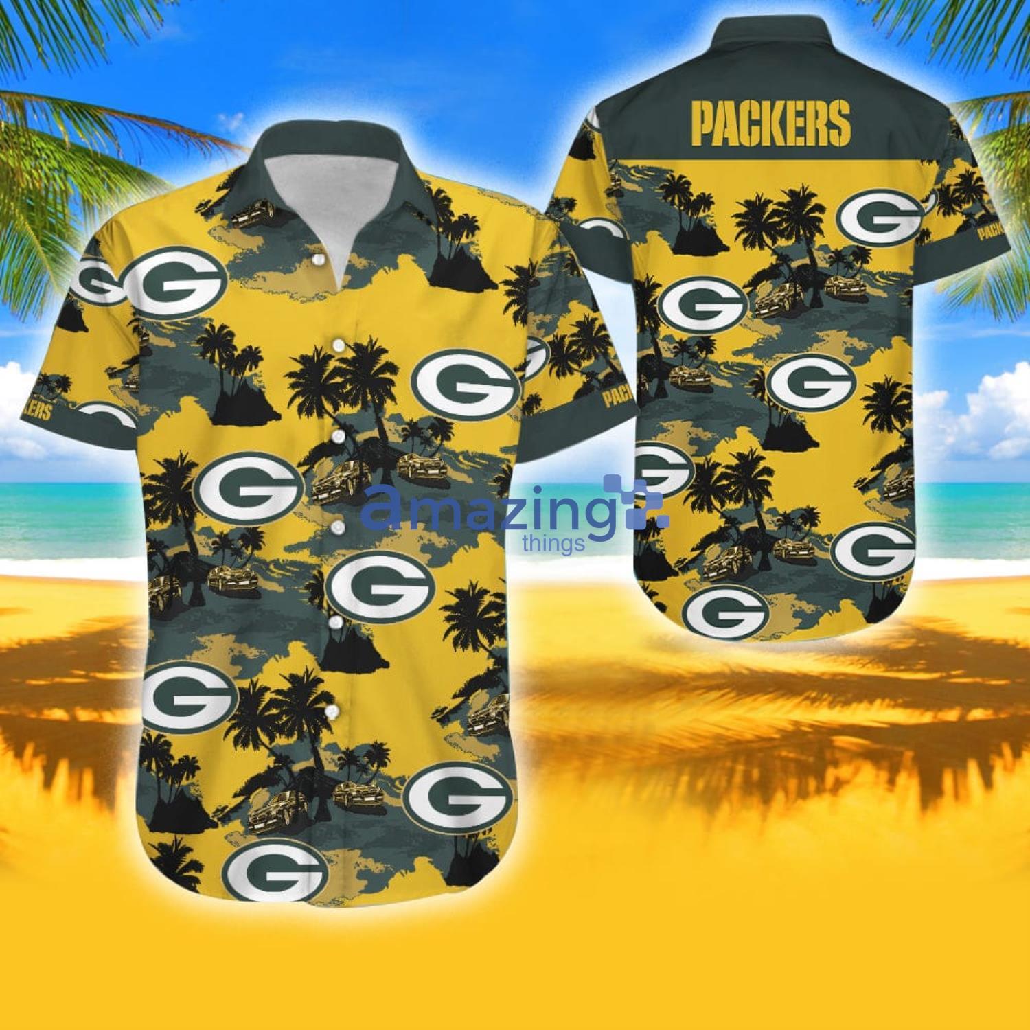 Green Bay Packers NFL Vintage Coconut Tropical Hawaiian Shirt For