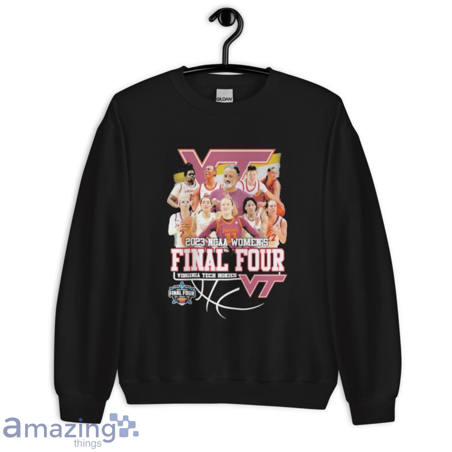 Virginia Tech Hokies Women’s Basketball 2023 NCAA Women’s Final Four shirt image Virginia Tech Hokies Women’s Basketball 2023 NCAA Women’s Final Four shirt - Unisex Crewneck Sweatshirt