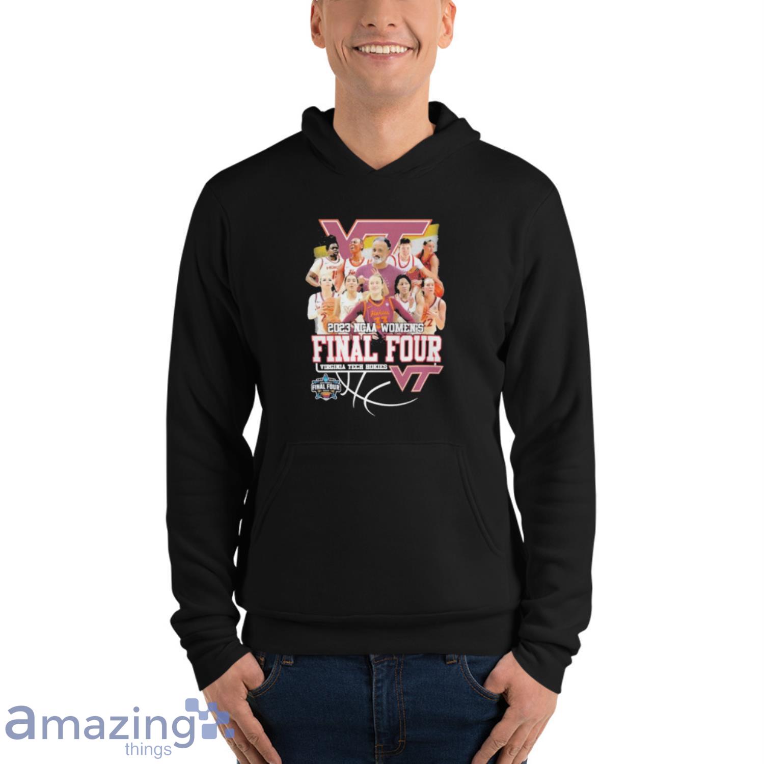 Virginia Tech Hokies Women’s Basketball 2023 NCAA Women’s Final Four shirt image Virginia Tech Hokies Women’s Basketball 2023 NCAA Women’s Final Four shirt - Unisex Fleece Pullover Hoodie