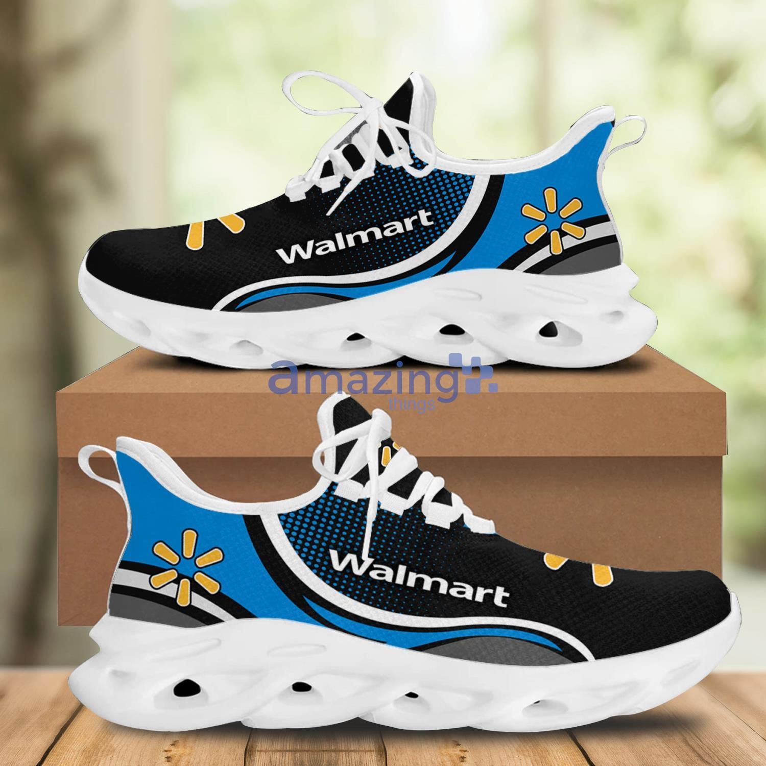 Walmart Men And Women Black Max Soul Shoes Running Sneakers