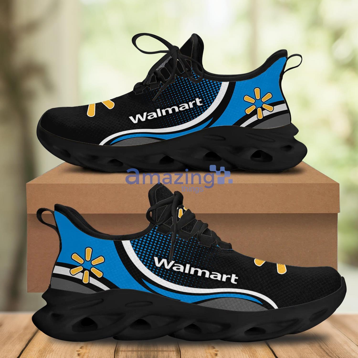 Walmart Men And Women Black Max Soul Shoes Running Sneakers