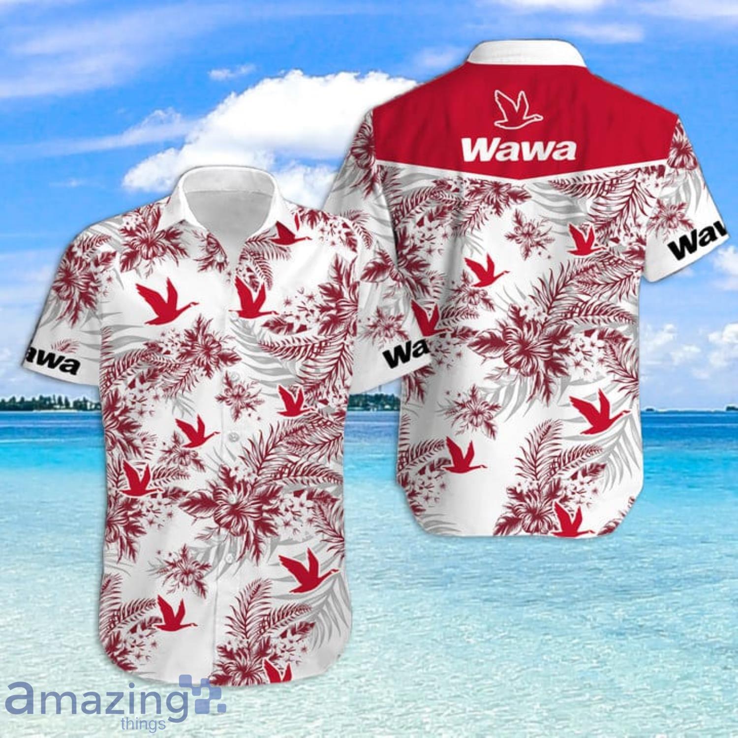 Wawa Stropical Men And Women Hawaiian Shirt Product Photo 1