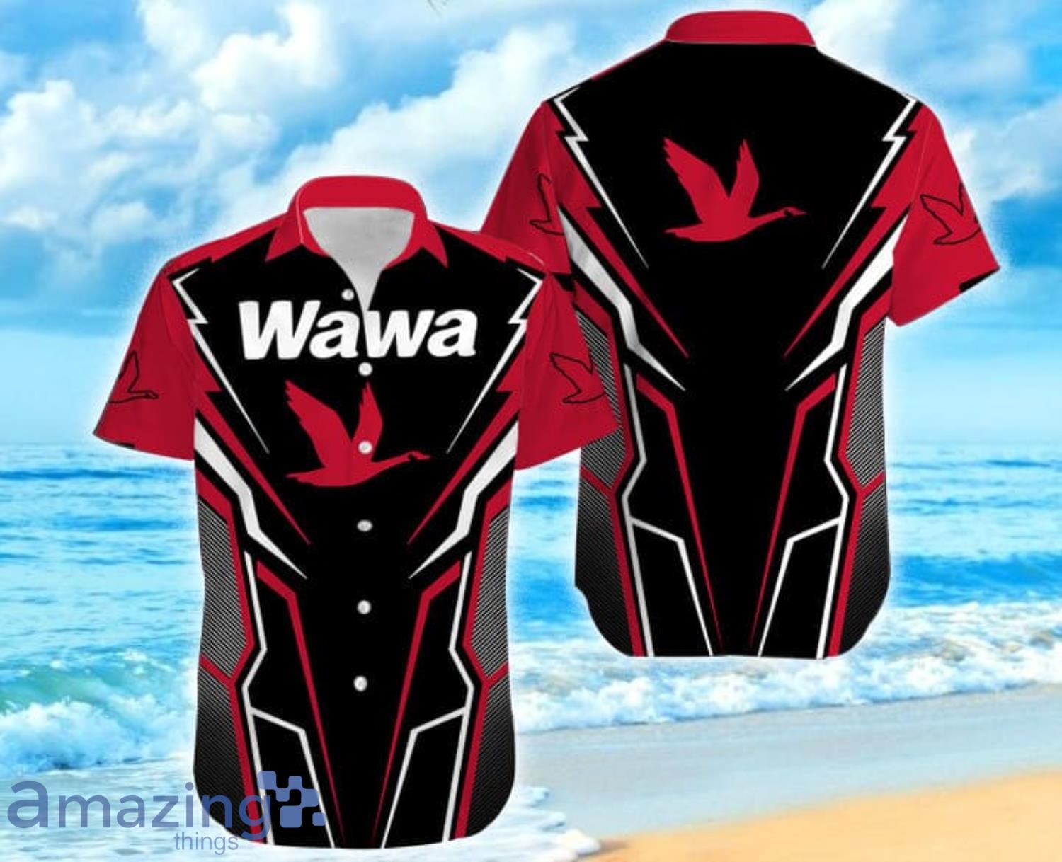 Wawa Uniform Men And Women Hawaiian Shirt Product Photo 1