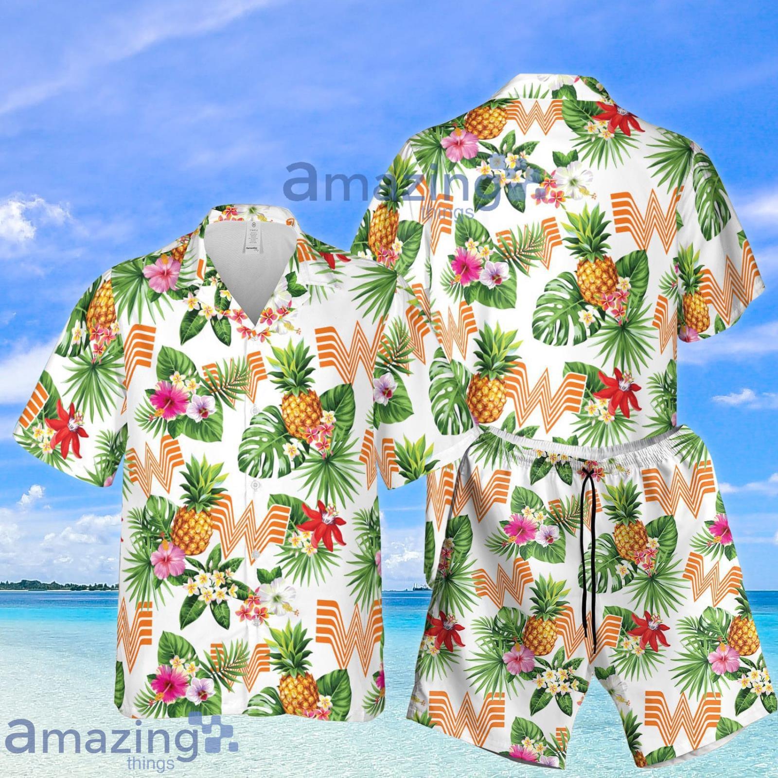 Whataburger Aloha Beach Summer Set Hawaiian Shirt And Shorts Product Photo 1 Whataburger Aloha Beach Summer Set Hawaiian Shirt And Shorts Product Photo 1