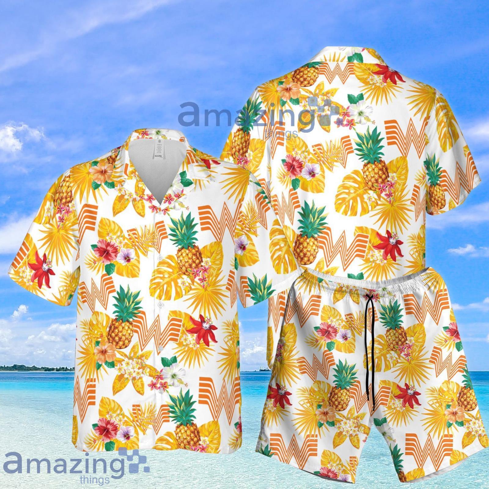 Whataburger Fast Food Lovers Summer Set Hawaiian Shirt And Shorts Product Photo 1 Whataburger Fast Food Lovers Summer Set Hawaiian Shirt And Shorts Product Photo 1