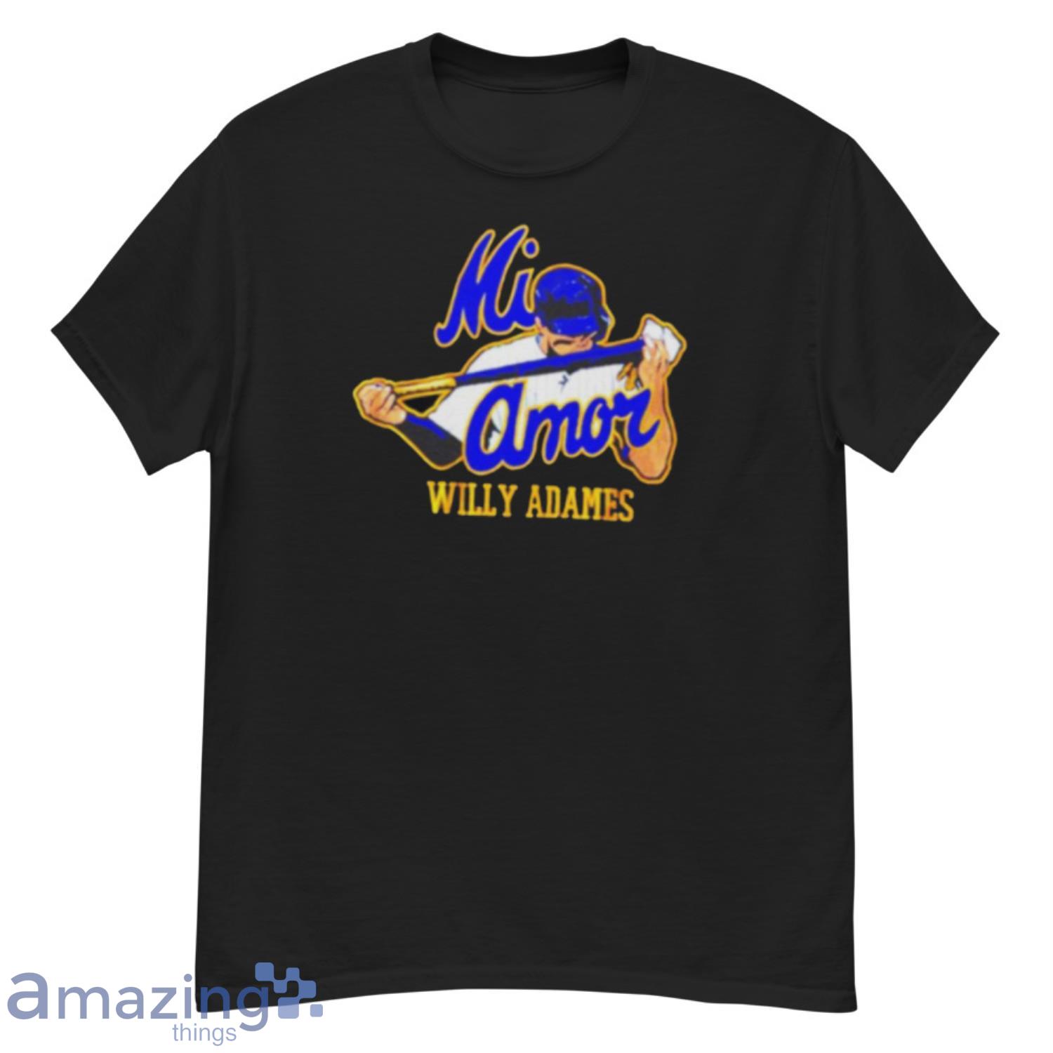 willy adames brewers t shirt