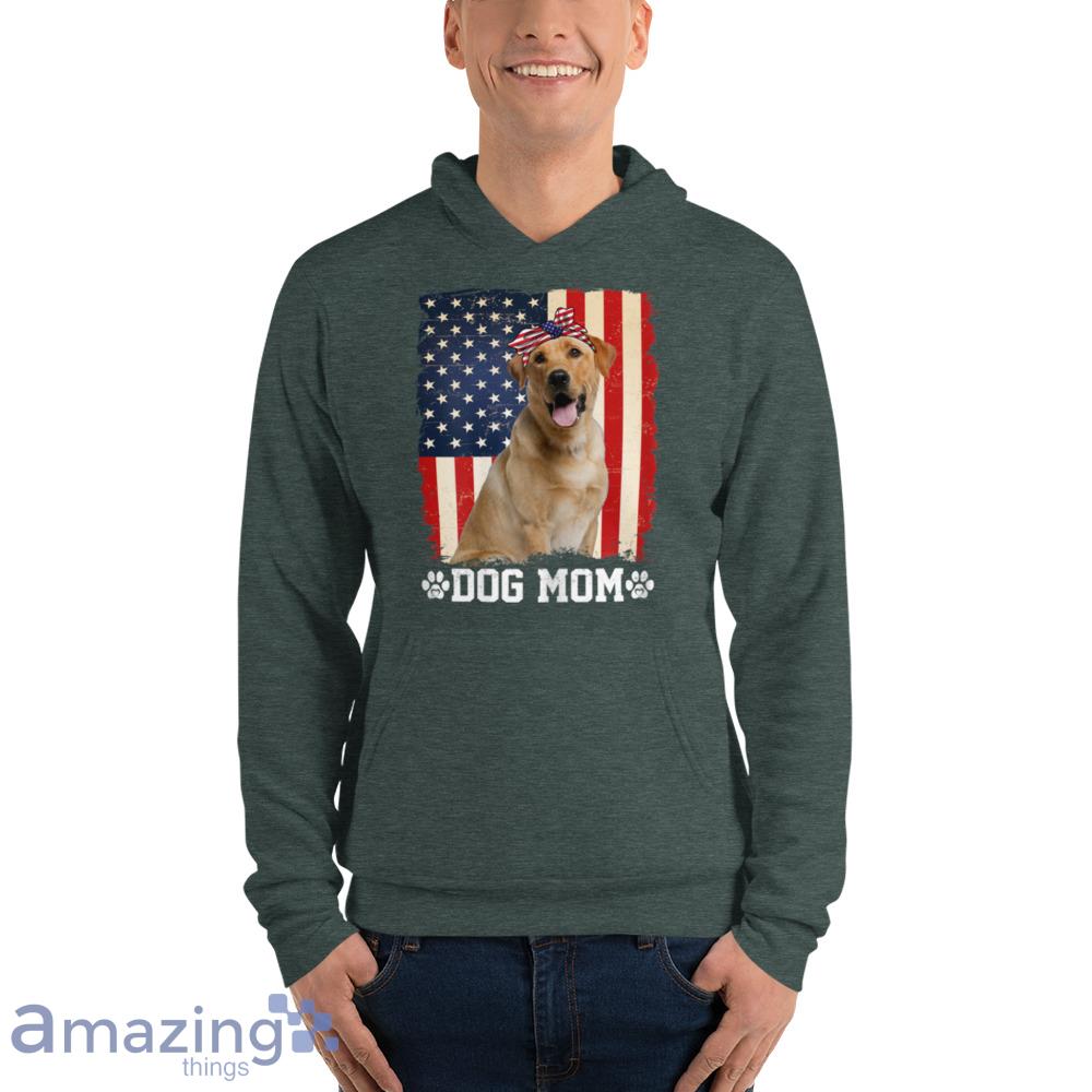 Womens Cool Labrador Dog Mom American Flag Mother's Day T Shirt image Womens Cool Labrador Dog Mom American Flag Mothers Day T-Shirt - womens-cool-labrador-dog-mom-american-flag-mothers-day-t-shirt-6