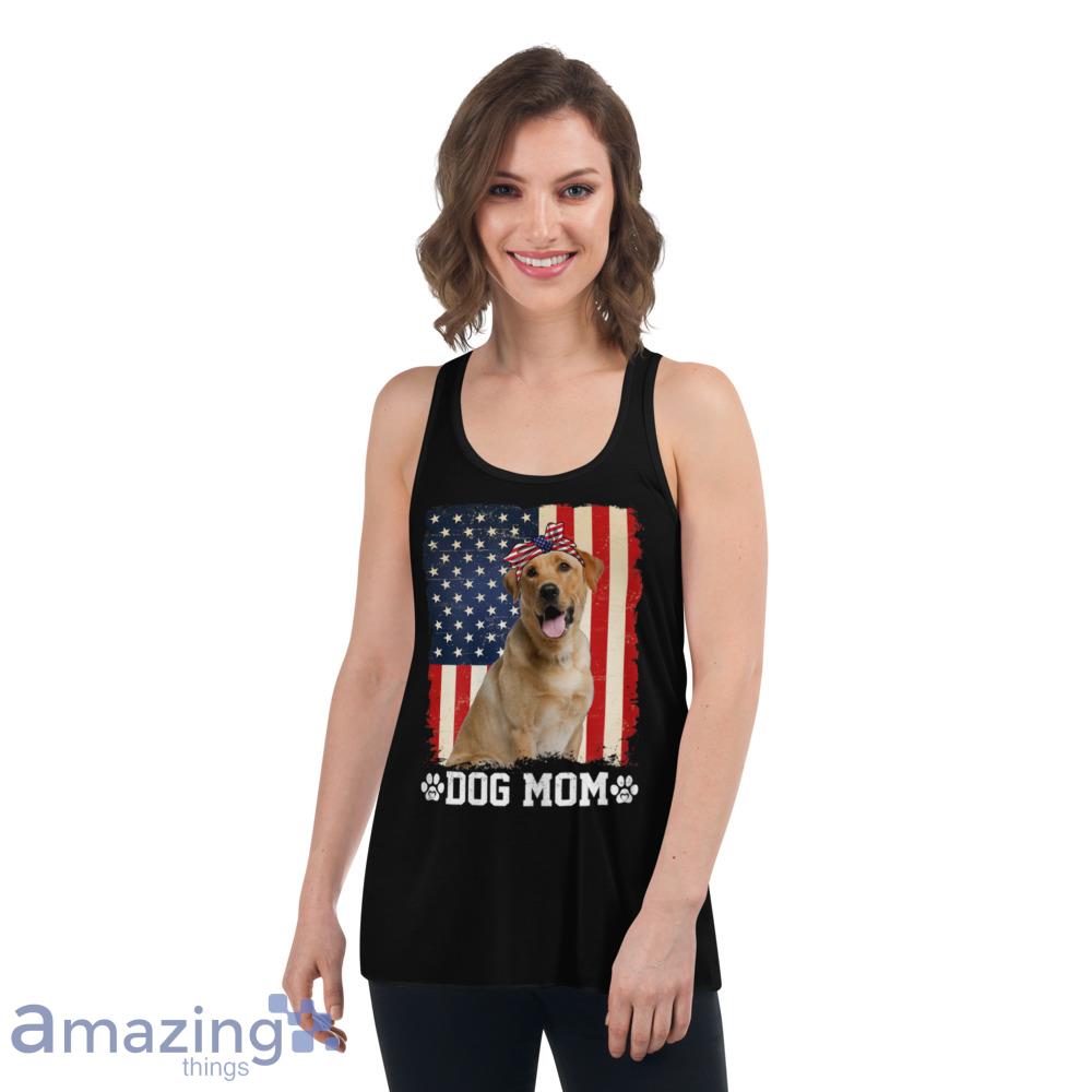 Womens Cool Labrador Dog Mom American Flag Mother's Day T Shirt image Womens Cool Labrador Dog Mom American Flag Mothers Day T-Shirt - womens-cool-labrador-dog-mom-american-flag-mothers-day-t-shirt-7