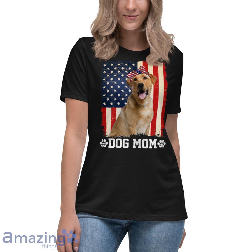 Womens Cool Labrador Dog Mom American Flag Mother's Day T Shirt image Womens Cool Labrador Dog Mom American Flag Mothers Day T-Shirt - womens-cool-labrador-dog-mom-american-flag-mothers-day-t-shirt-8
