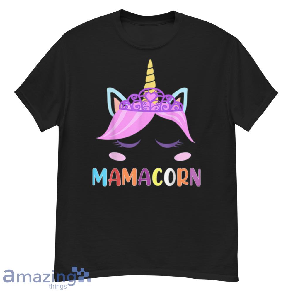 Womens Funny Costume Unicorn Mom Mother's Day Mamacorn T-Shirt1 - womens-funny-costume-unicorn-mom-mother's-day-mamacorn-t-shirt1-1