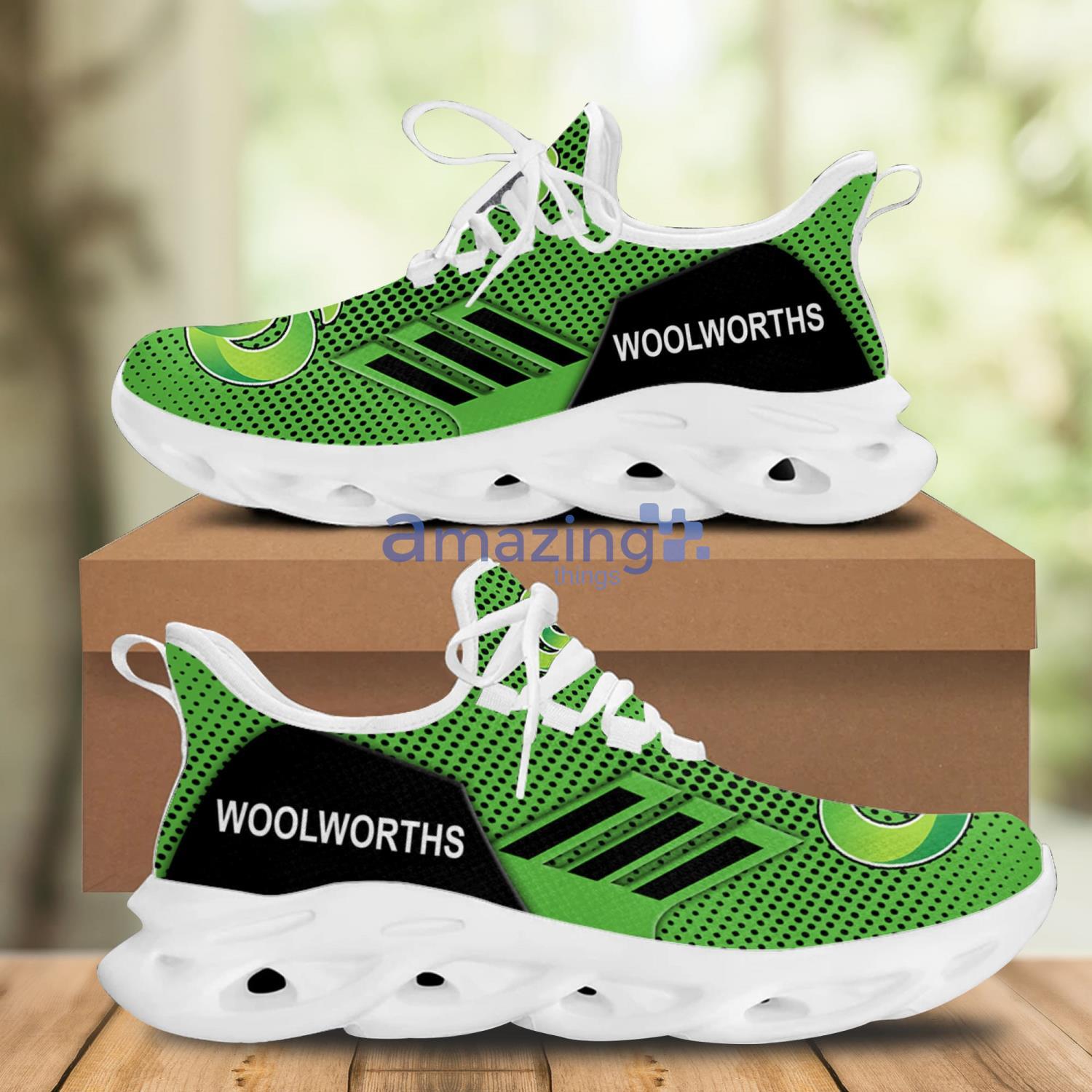 Woolworths Lover Striped Style Max Soul Sneaker Running Shoes image Woolworths Lover Striped Style Max Soul Sneaker Running Shoes Product Photo 2