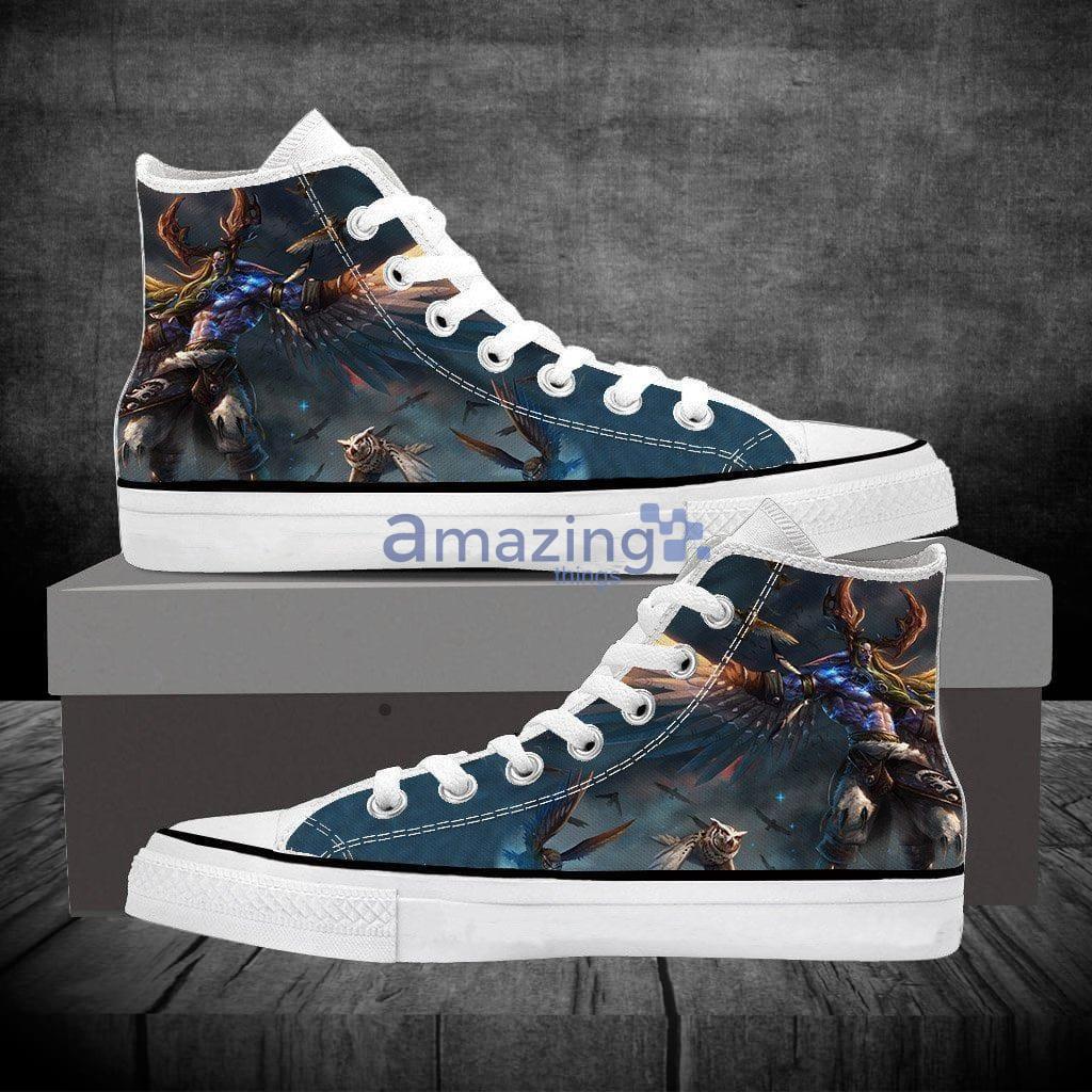 World Of Warcraft Malfurion Night Elf Druid Canvas High Top Shoes Sneacker - World Of Warcraft Malfurion Night Elf Druid Canvas High Top Shoes Sneacker World Of Warcraft Malfurion Night Elf Druid Canvas High Top Shoes Sneacker - World Of Warcraft Malfurion Night Elf Druid Canvas High Top Shoes Sneacker