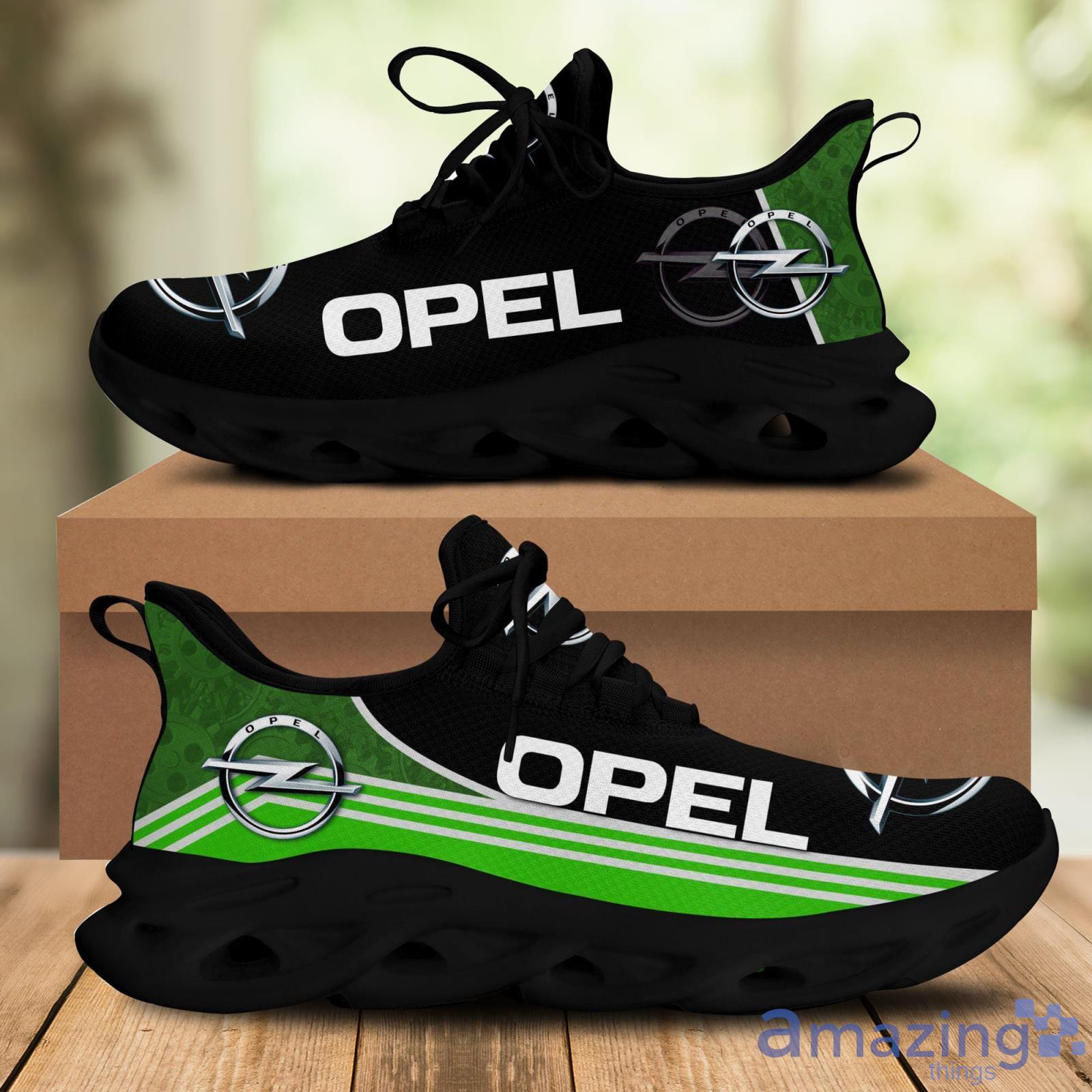 Adam Opel AG Green Black Men And Women Running Sneakers Max Soul Shoes Product Photo 1