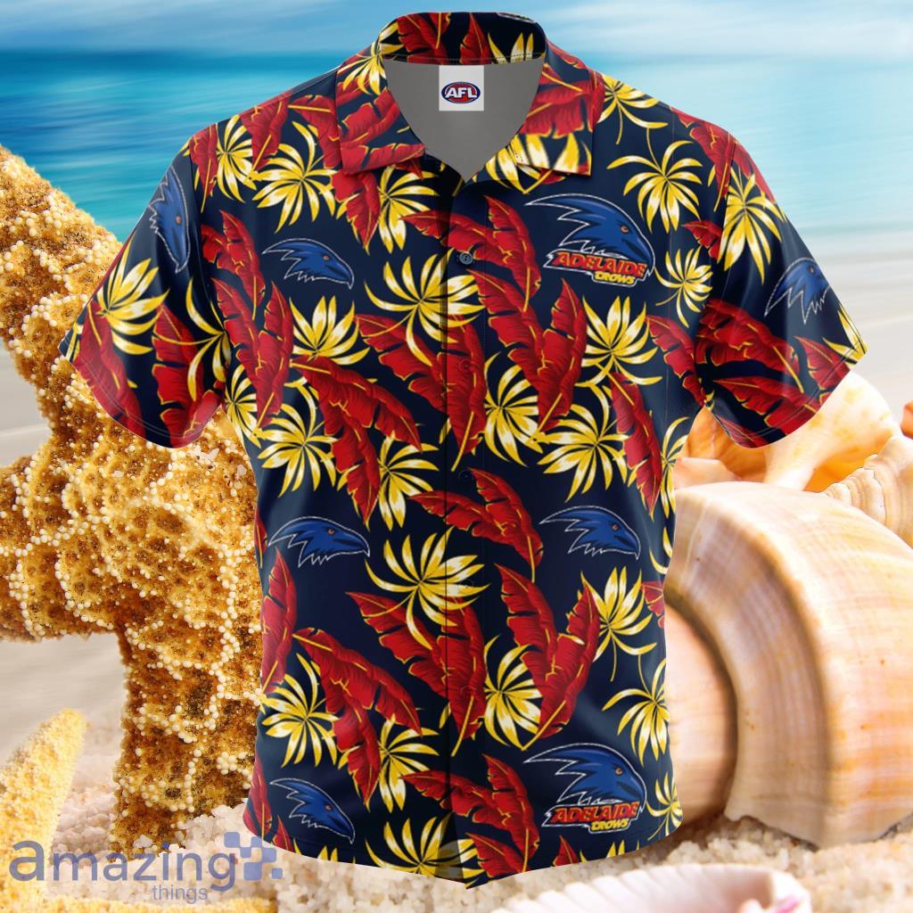 AFL Adelaide Crows 'Paradise' Tropical Hawaiian Shirt - AFL Adelaide Crows 'Paradise' Tropical Hawaiian Shirt