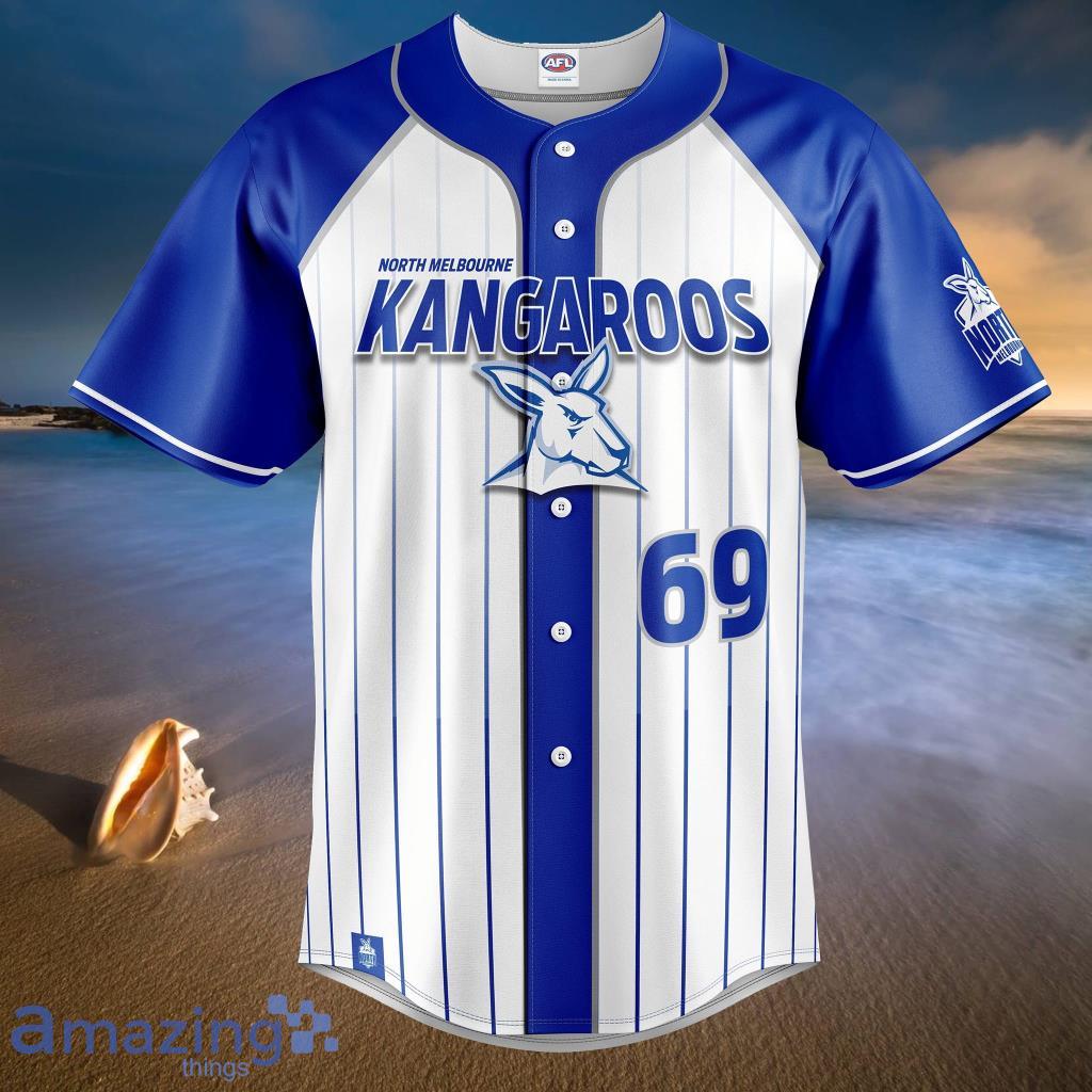AFL North Melbourne Baseball Shirts For Fans - AFL North Melbourne Baseball Shirts For Fans