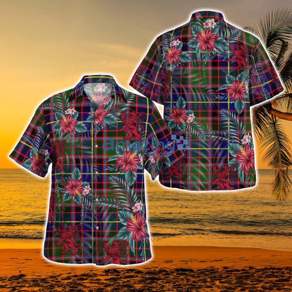 Aikenhead Clan Tartan Scottish Lion Tropical Hawaiian Shirt - Aikenhead Clan Tartan Scottish Lion Tropical Hawaiian Shirt Aikenhead Clan Tartan Scottish Lion Tropical Hawaiian Shirt - Aikenhead Clan Tartan Scottish Lion Tropical Hawaiian Shirt