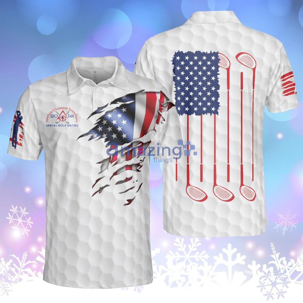 American Chemical Golf Polo Shirt - American Chemical Golf Polo Shirt