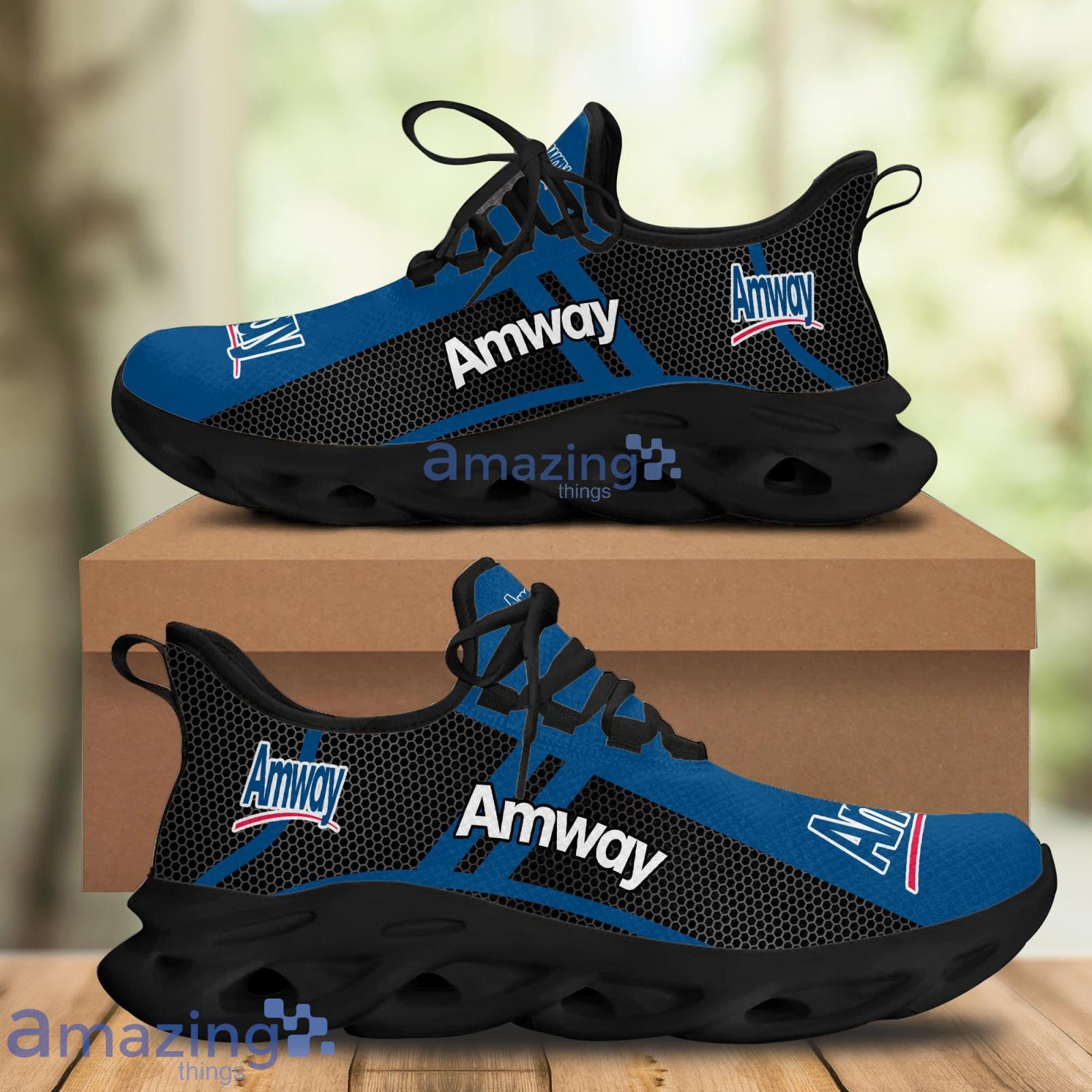Amway Striped Style Running Sneakers Max Soul Shoes For Men And Women Product Photo 1