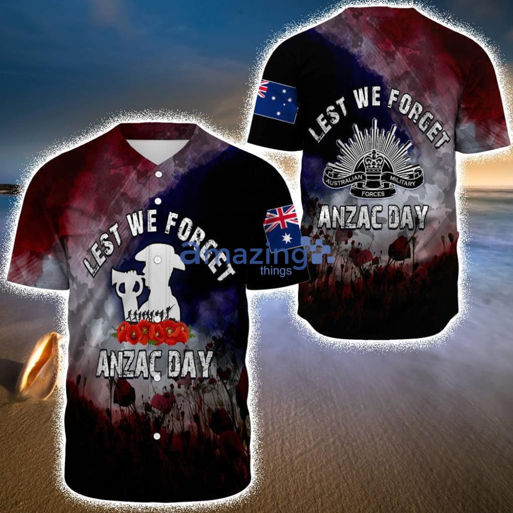 Anzac Day The Australian Army Baseball Jersey Shirt - Anzac Day The Australian Army Baseball Jersey Shirt Anzac Day The Australian Army Baseball Jersey Shirt - Anzac Day The Australian Army Baseball Jersey Shirt