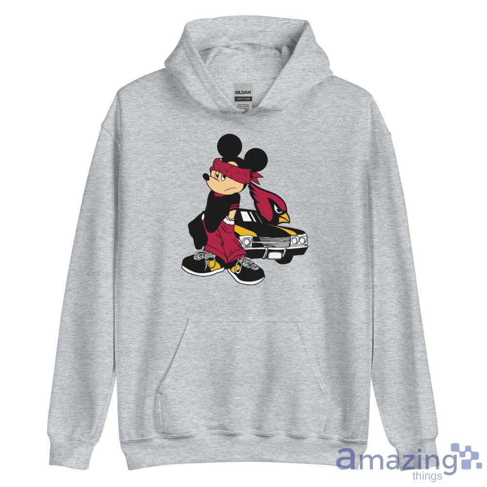 Arizona Cardinals Gangster Mickey Mouse T-Shirt Gift For Fans