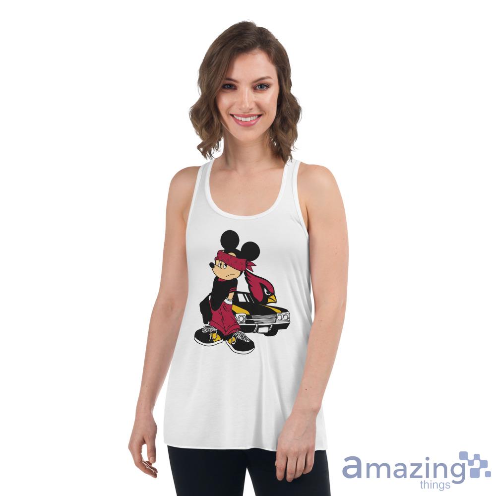 Arizona Cardinals Gangster Mickey Mouse T-Shirt Gift For Fans