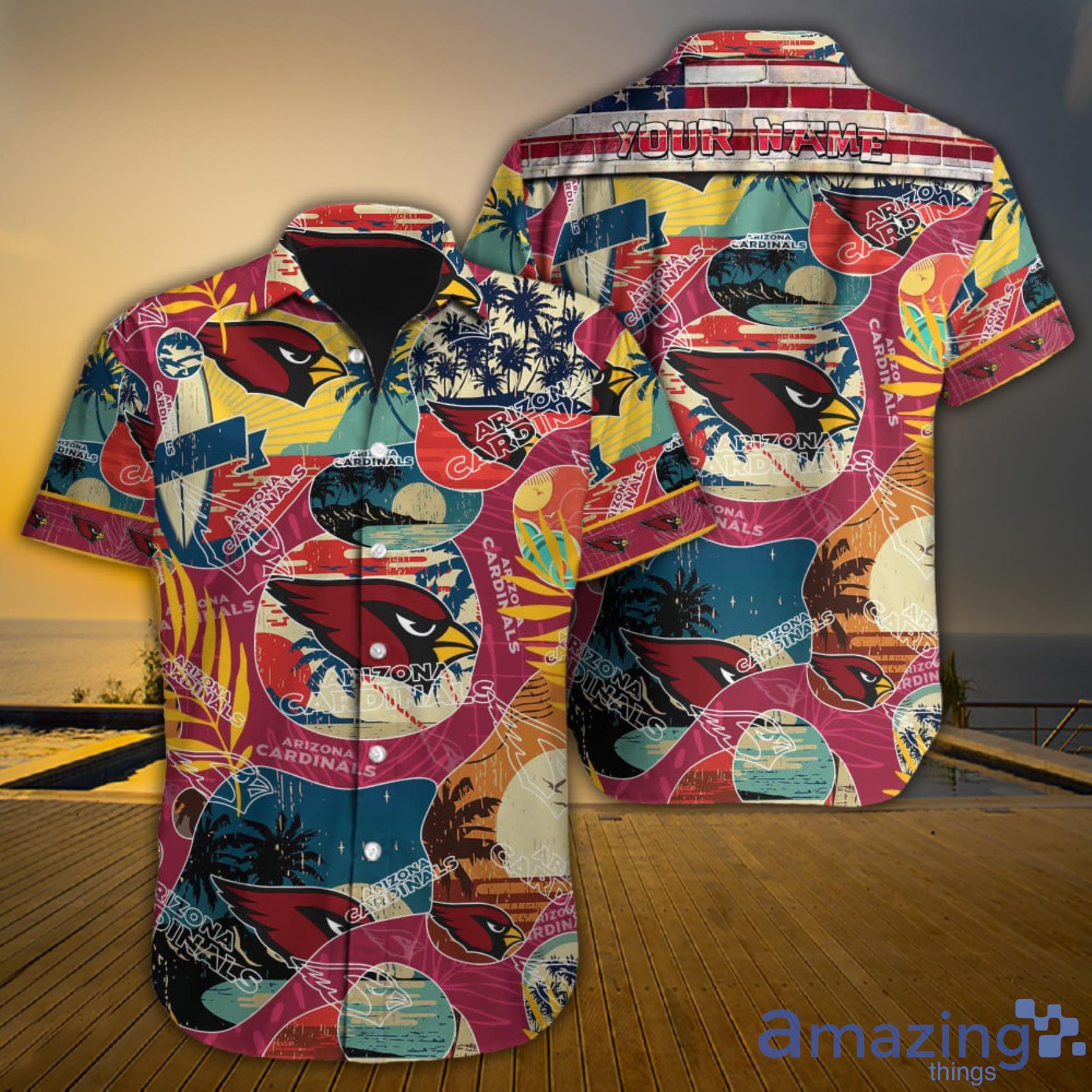NFL Arizona Cardinals Hawaiian Shirt Tropical Summer Funny Gift For Dad