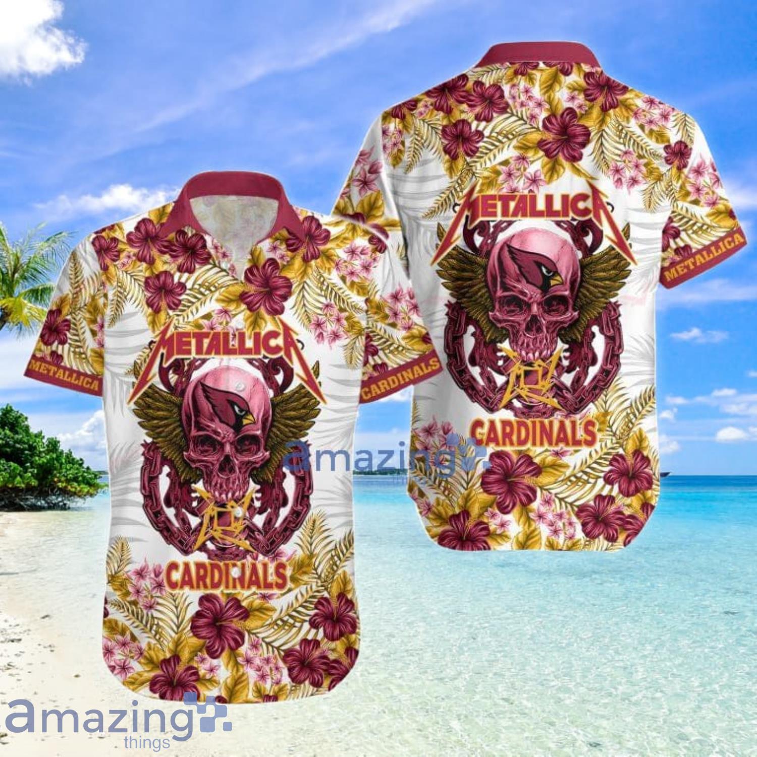 Nfl Arizona Cardinals Hawaiian Shirt Men And Women For Fans