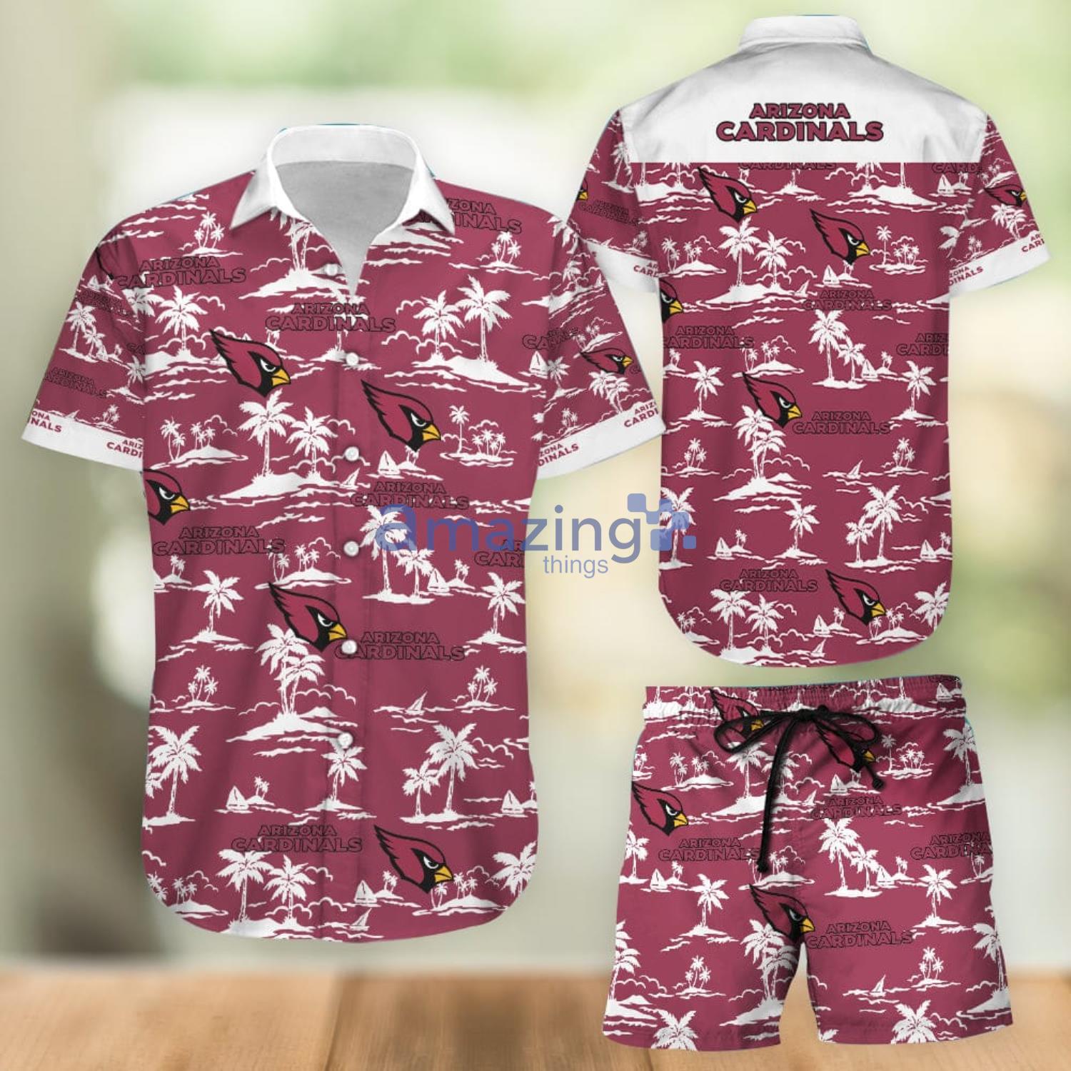 Arizona Cardinals Vintage Mlb Hawaiian Shirt And Shorts Gift For Summer Vacation Product Photo 1