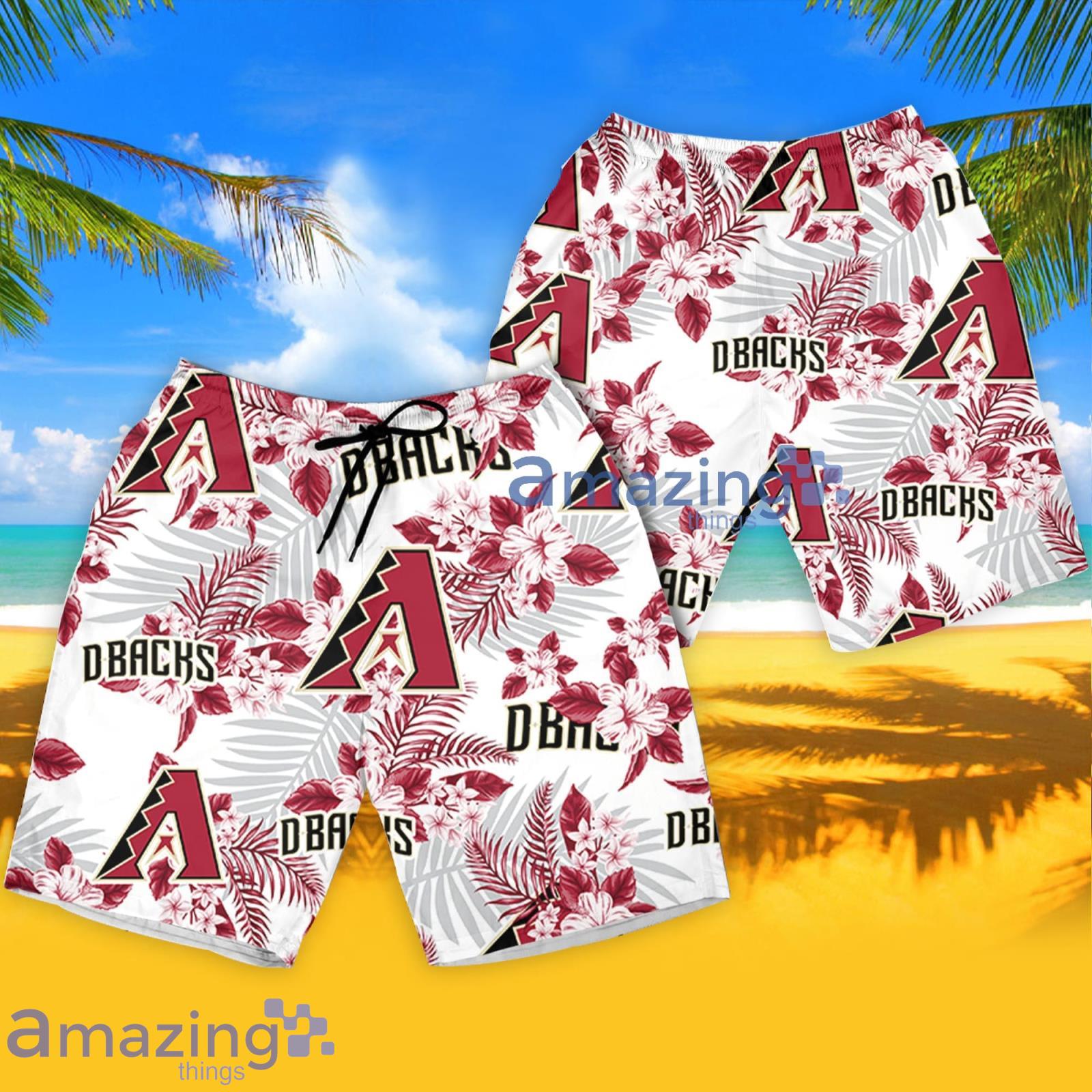 Arizona Diamondbacks Hawaiian Shirt And Shorts Happy Summer Gift For Fans -  Banantees