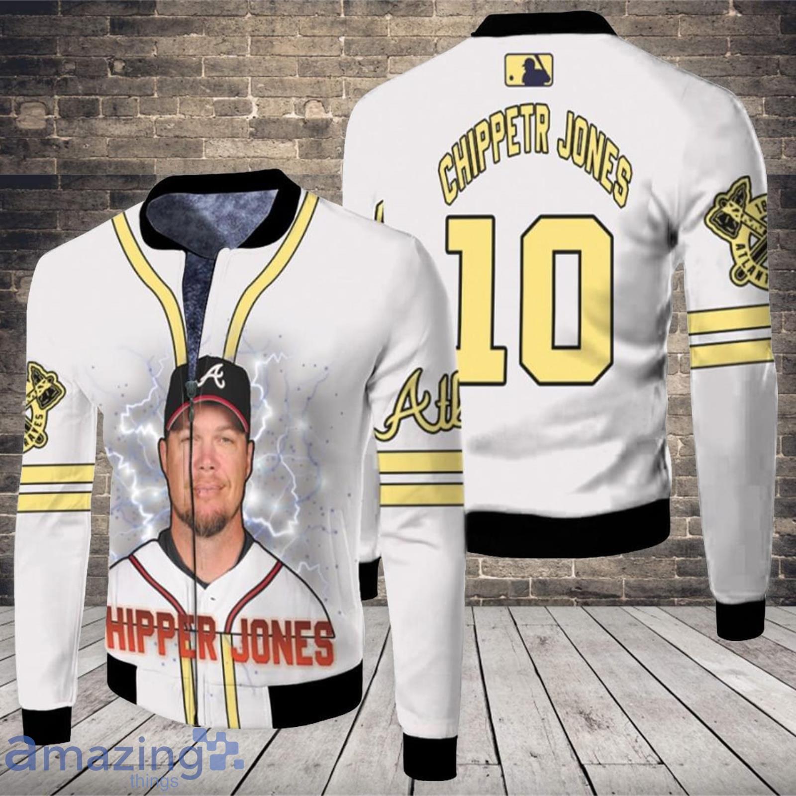 Atlanta Braves, Atlanta Chipper Jones Long sleeves T-Shirt in 2023