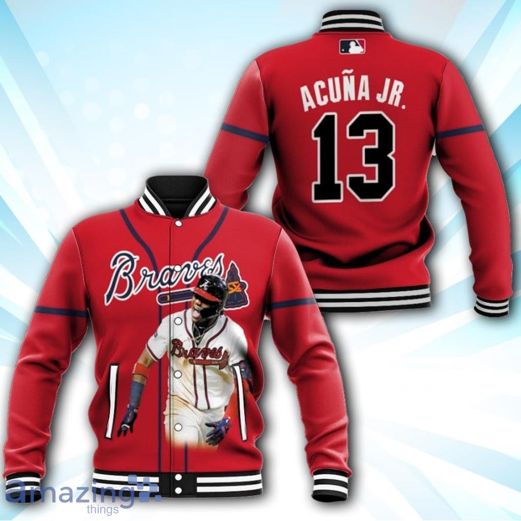 acuna jr red jersey