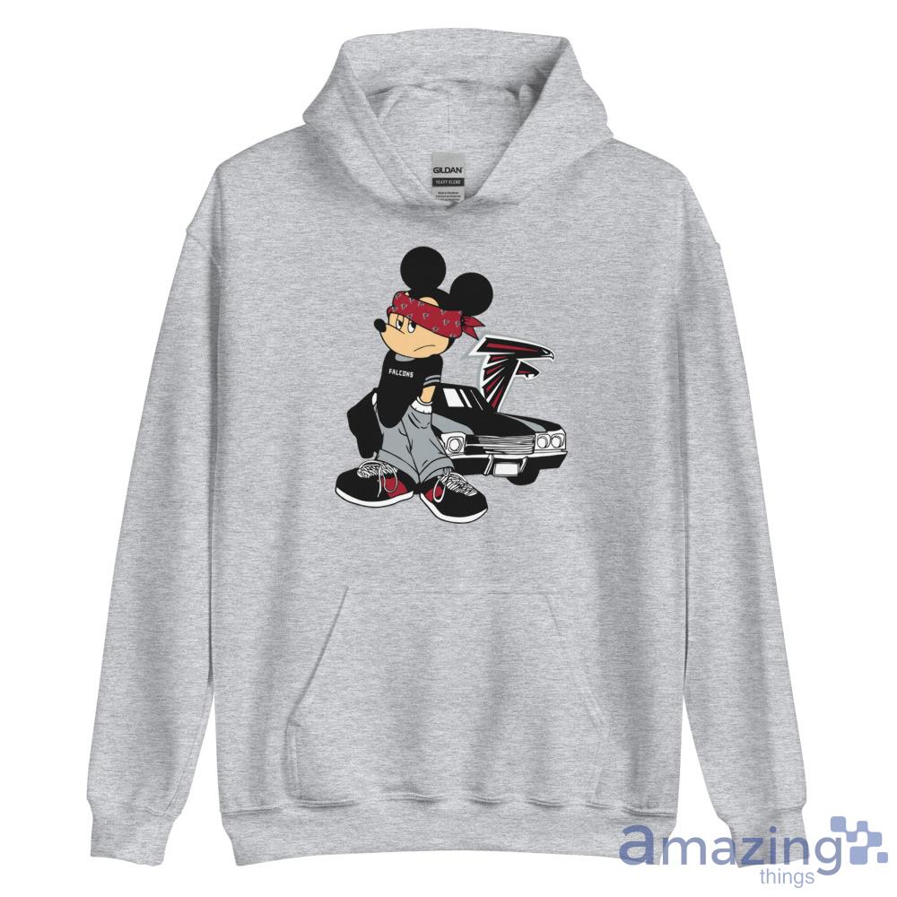 Mickey Gangster And Car Atlanta Falcons T-Shirt - Cruel Ball