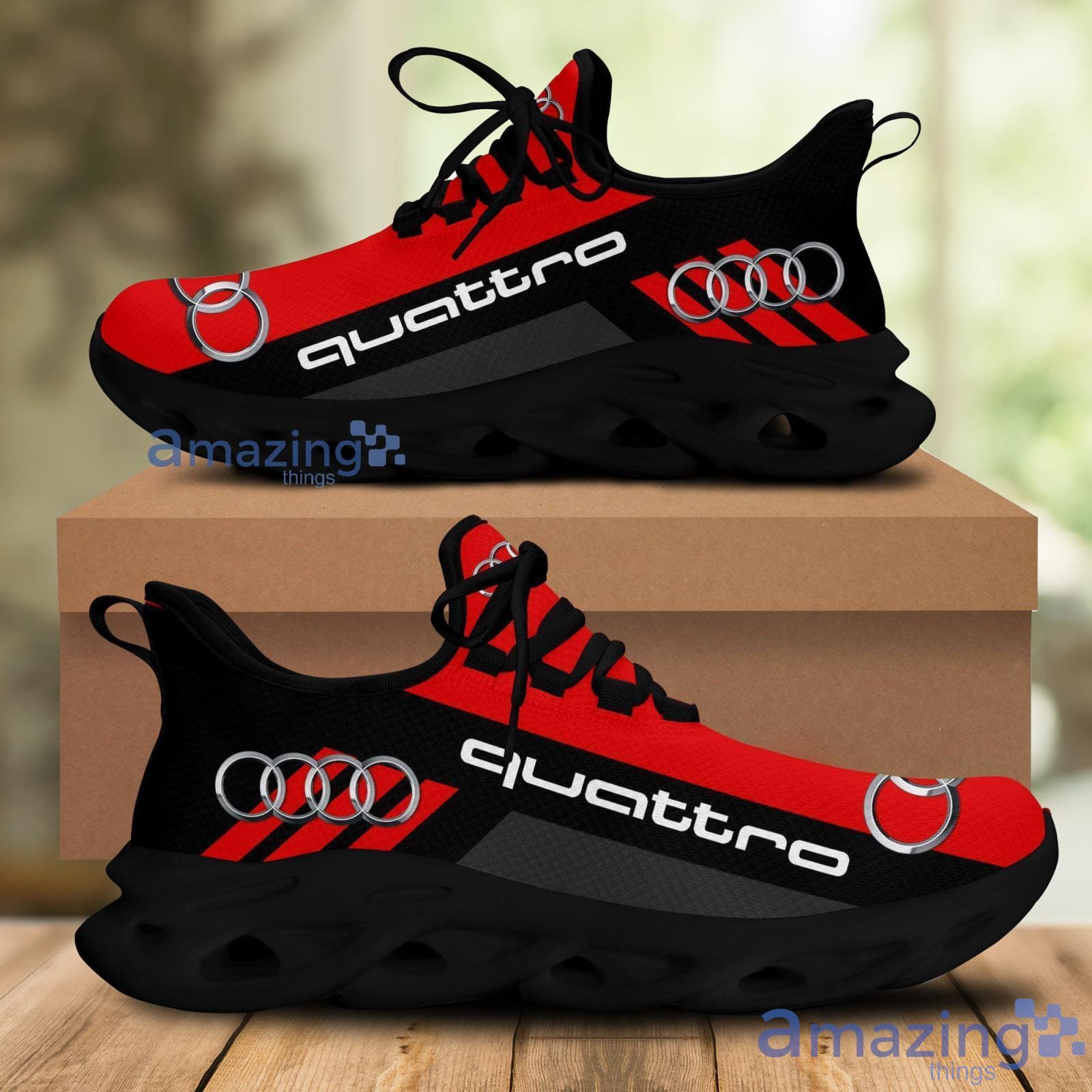 Audi Quattro Red Chunky Sneakers Max Soul Shoes Sport Gift For Men