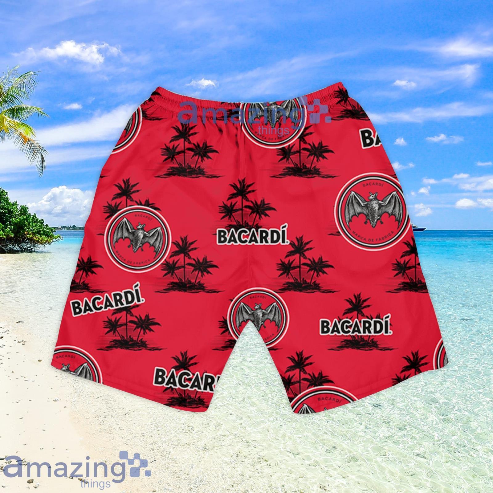 Bacardi Coconut Island Pattern Hawaiian Shirt Summer Gift For Beer Lover image Bacardi Coconut Island Pattern Hawaiian Shirt Summer Gift For Beer Lover Product Photo 5