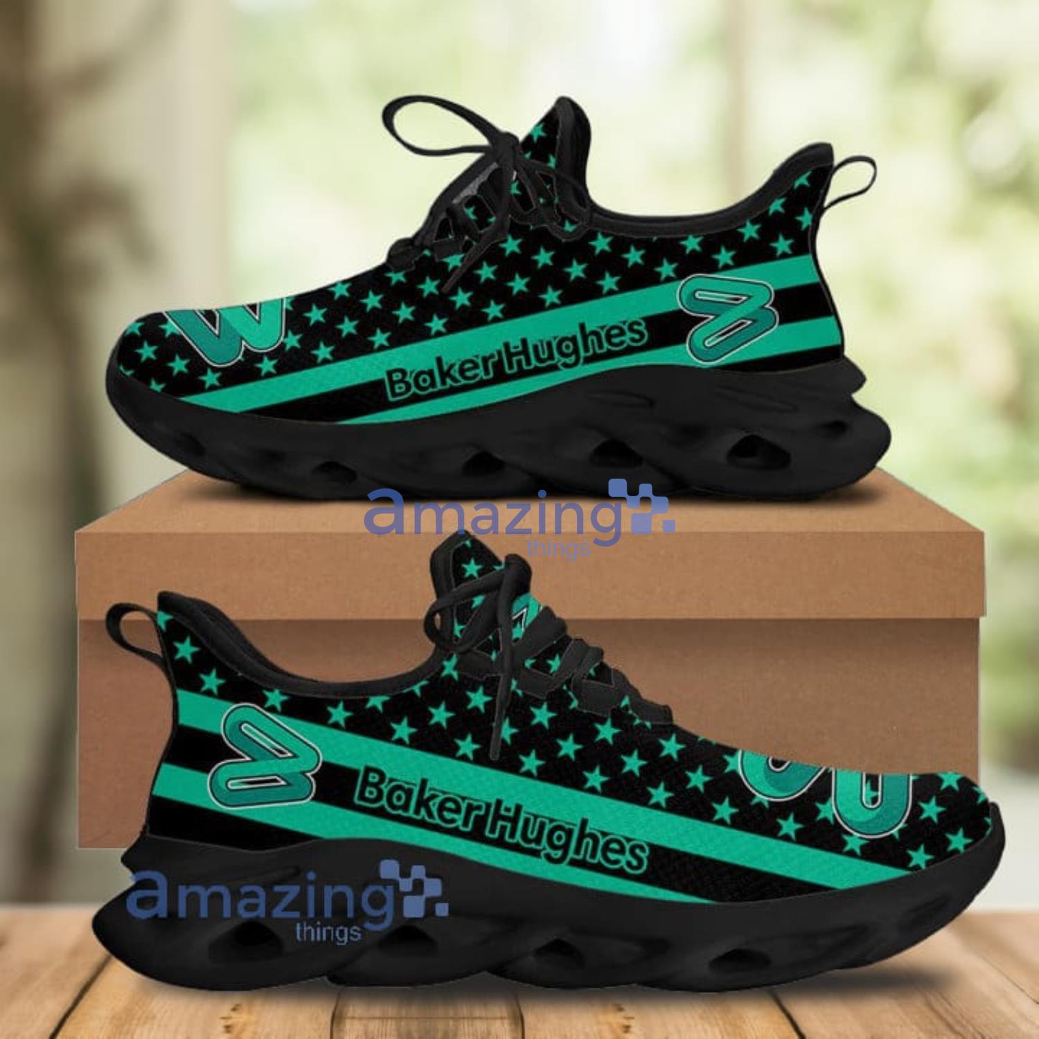 Baker Hughes Star Pattern All Printed Max Soul Shoes Running Sneakers Product Photo 1