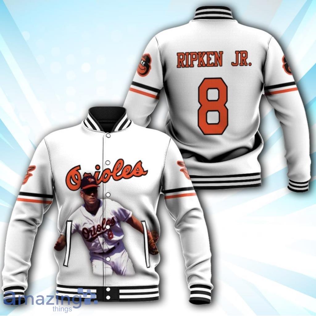 Baltimore Orioles Cal Ripken Jr #8 Mlb Mitchell Ness 1985 Cooperstown  Collection Mesh White 2019 3d Designed Allover Custom Gift For Baltimore  Fans Bomber Jacket – Teepital – Everyday New Aesthetic Designs