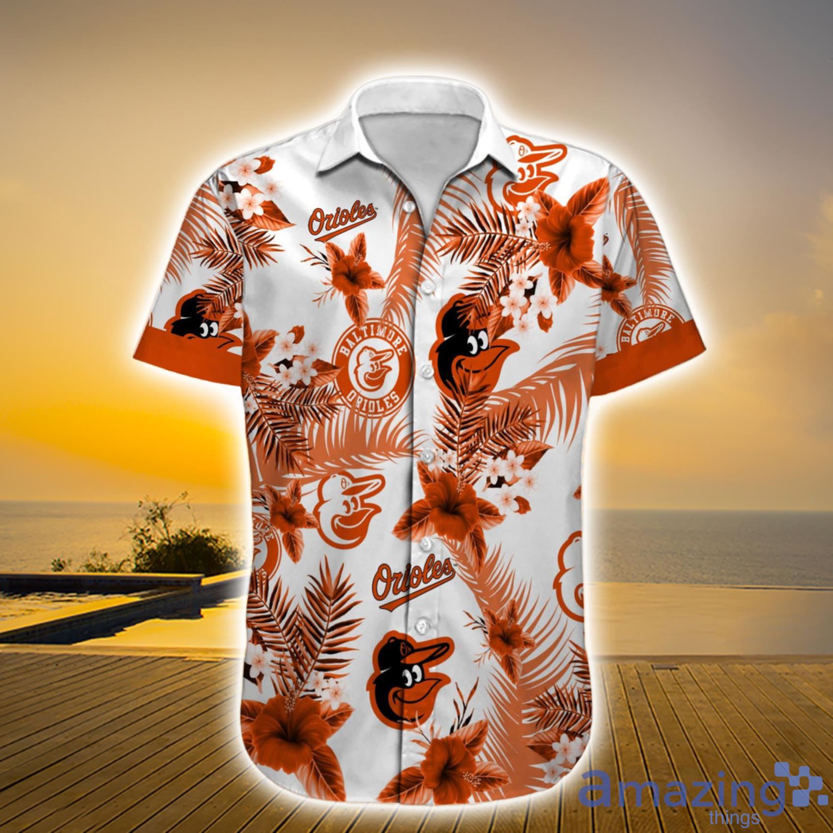 Orioles Hawaiian Shirt Baltimore Orioles Palm Leaves Hawaiian Shirt -  Upfamilie Gifts Store