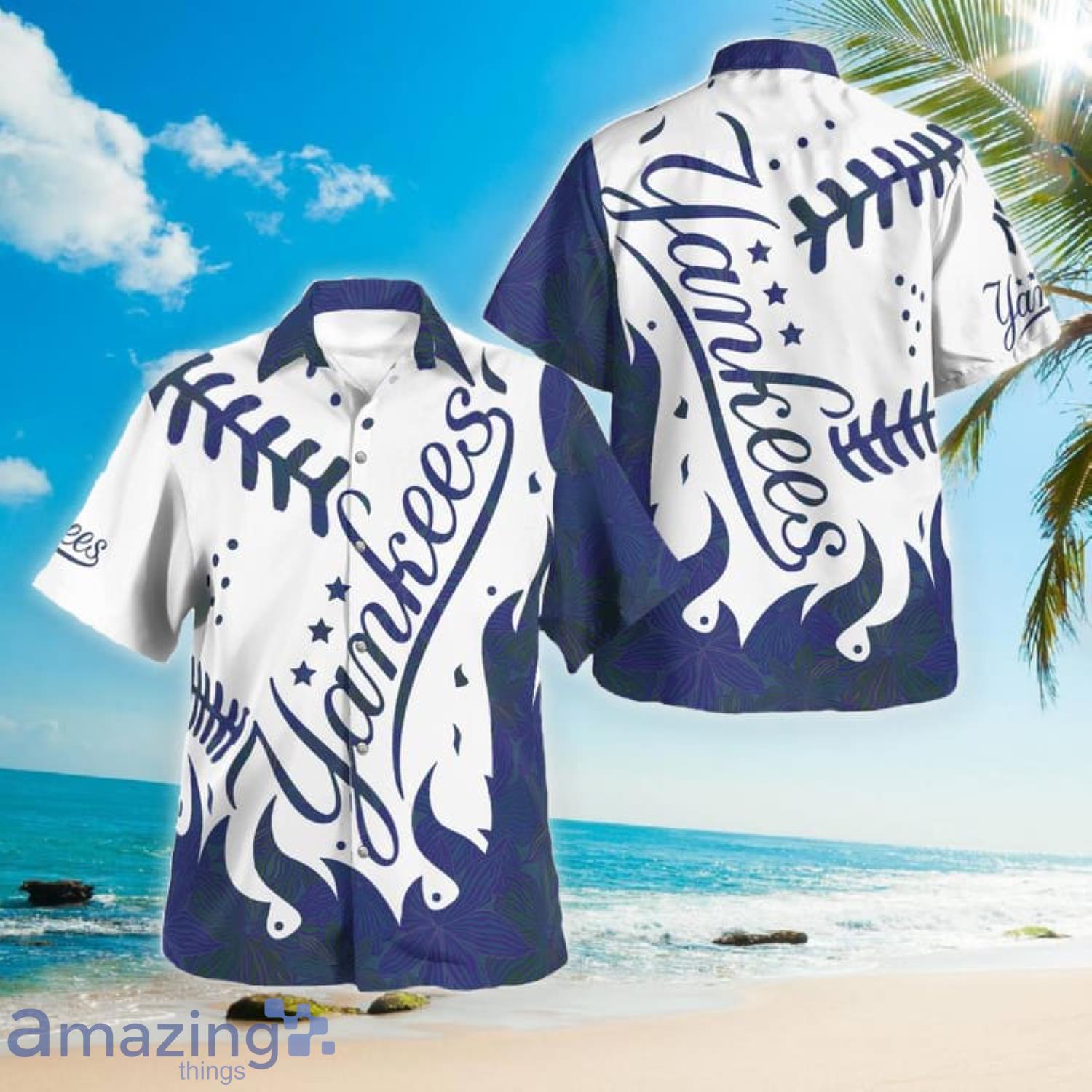 New York Yankees Mlb Floral Hawaiian Shirt Men Youth Yankees Aloha Shirt -  Best Seller Shirts Design In Usa
