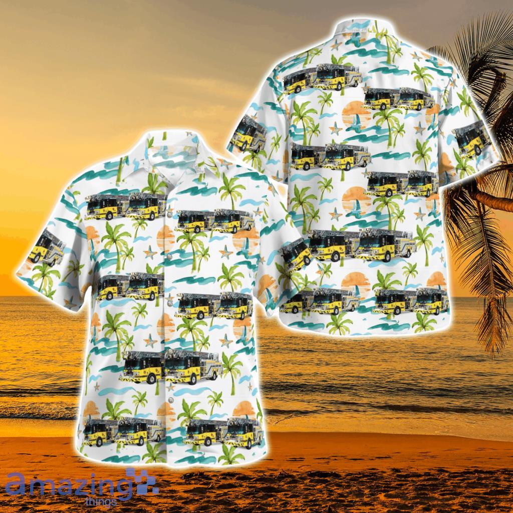 Bayou Cane Fire Protection District, Houma, Louisiana Hawaiian Shirt - Bayou Cane Fire Protection District, Houma, Louisiana Hawaiian Shirt