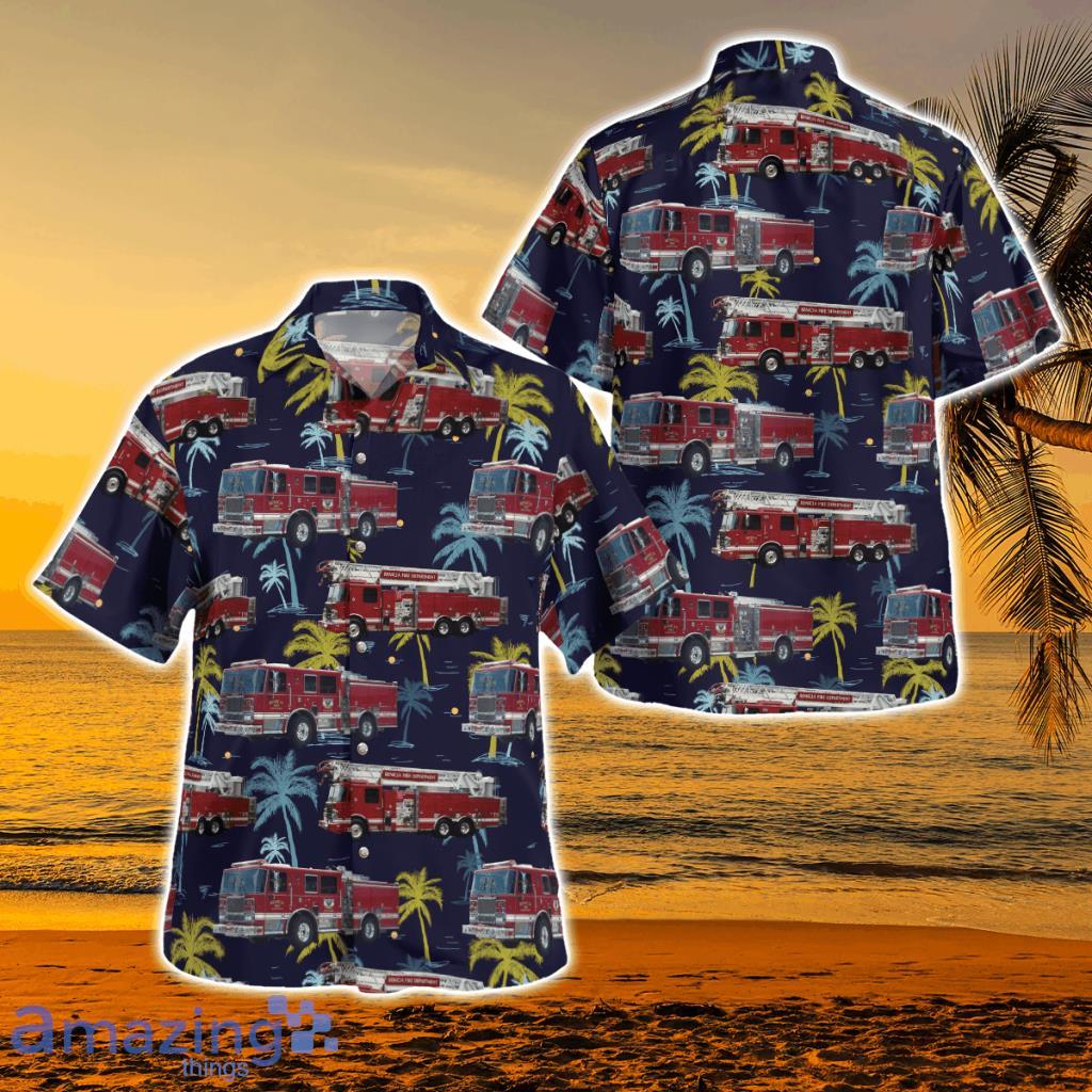 Benicia Fire Department, Benicia, California Hawaiian Shirt - Benicia Fire Department, Benicia, California Hawaiian Shirt