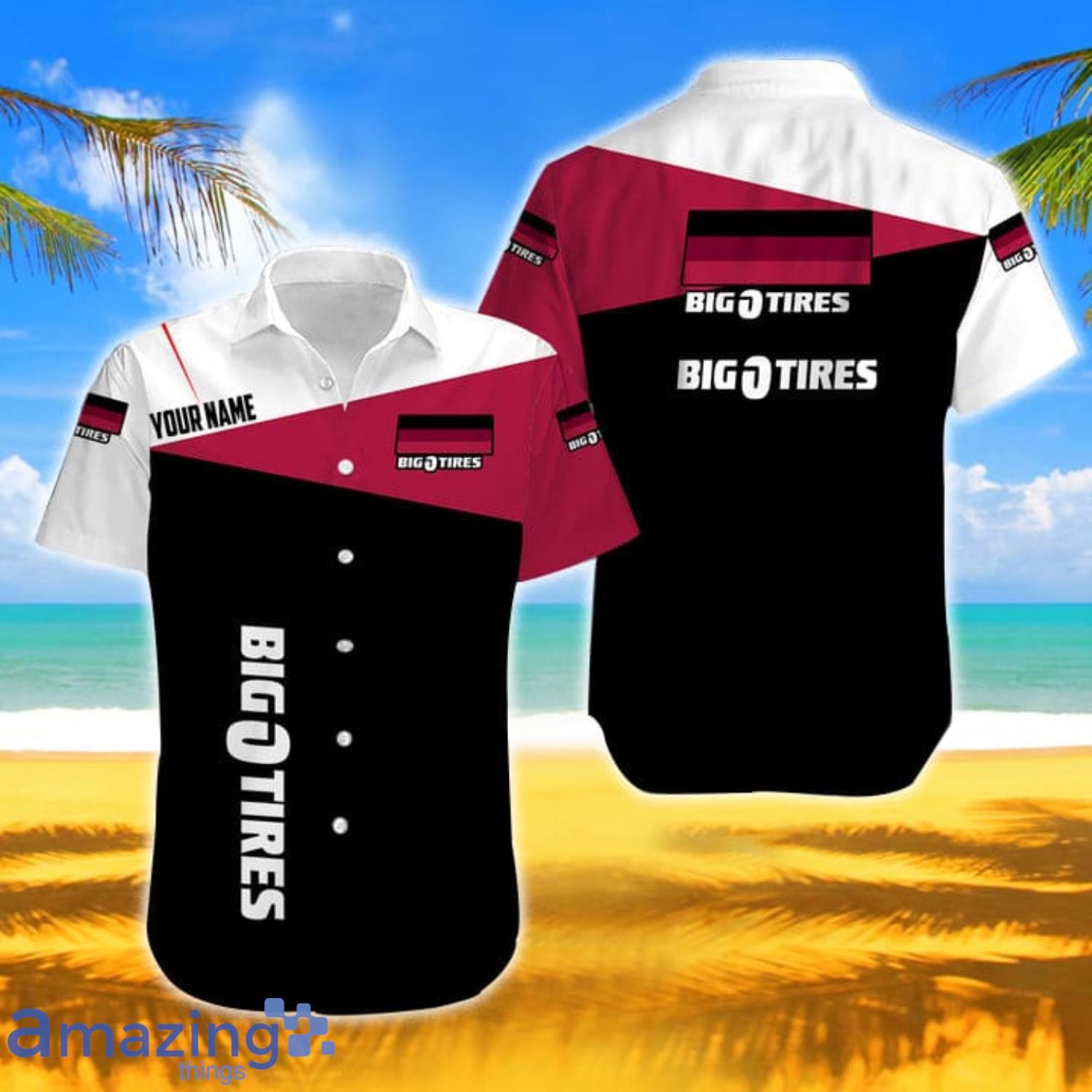 Big O Tires Short Sleeve Custom Name Hawaiian Shirt For Men And Women Product Photo 1